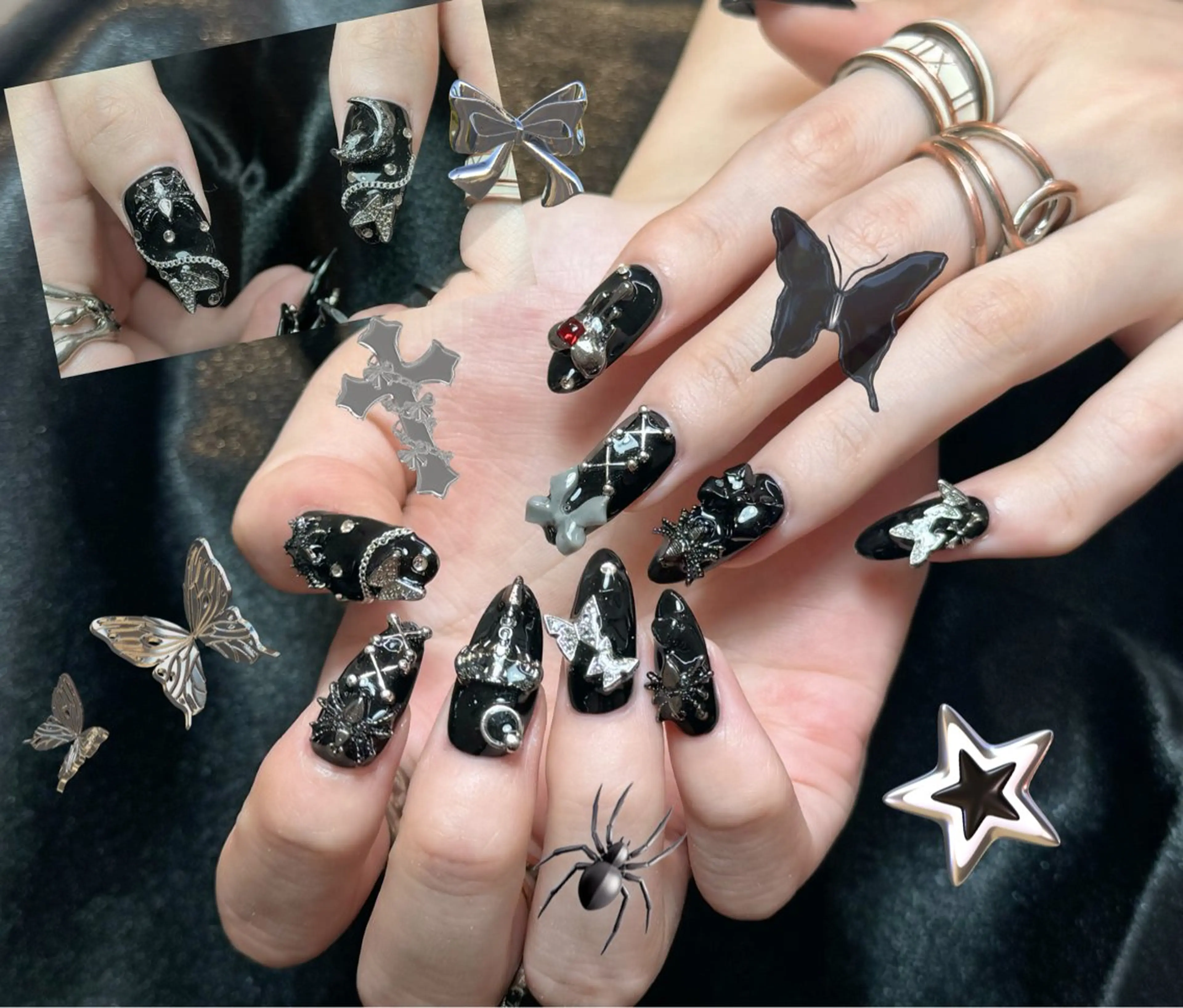 ネイル チークネイル 長さ出し フラッシュネイル フットネイル フレンチネイル Niko nailサロンのネイルデザイン