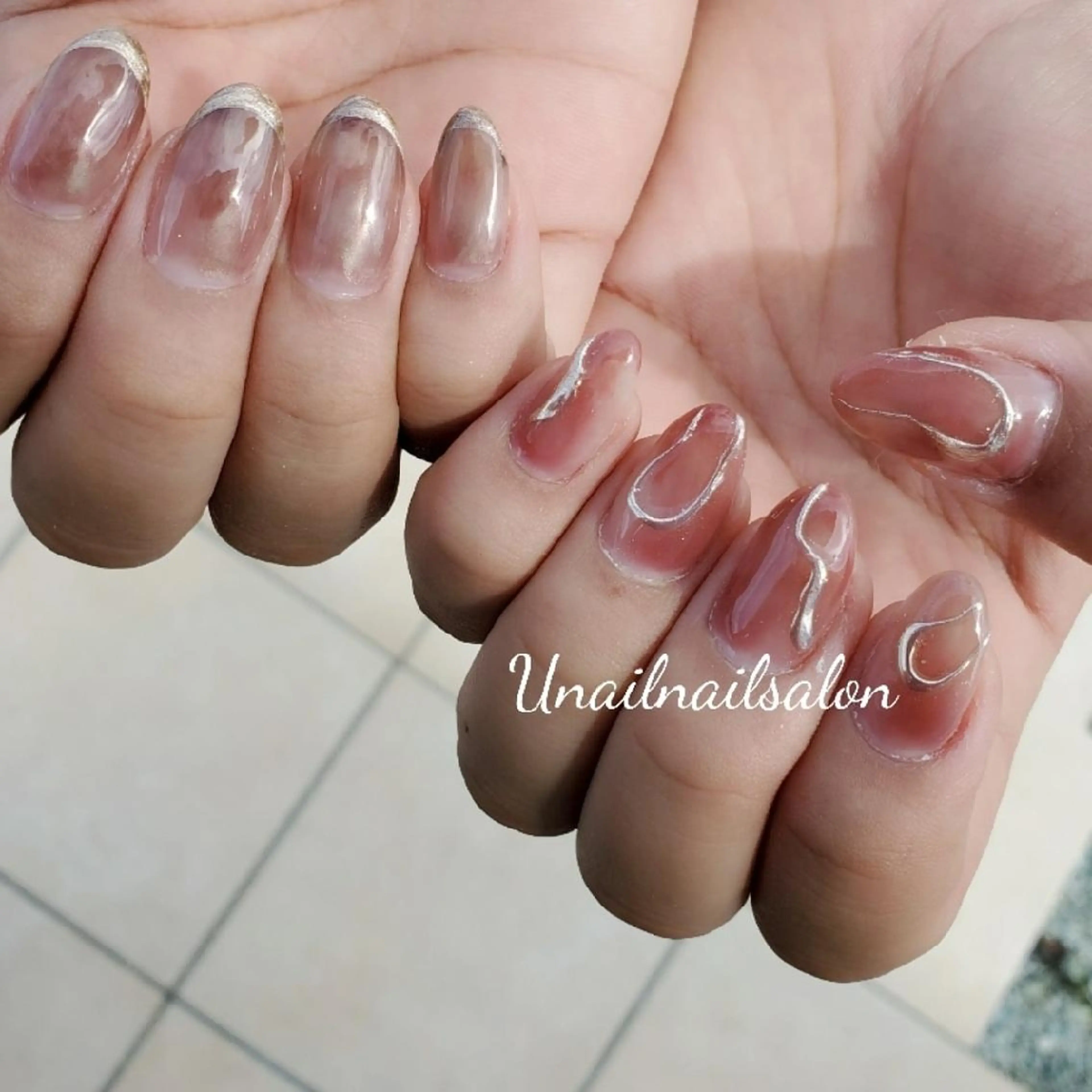 ネイル ハンドネイル U nail所属・高橋 千恵のネイルデザイン