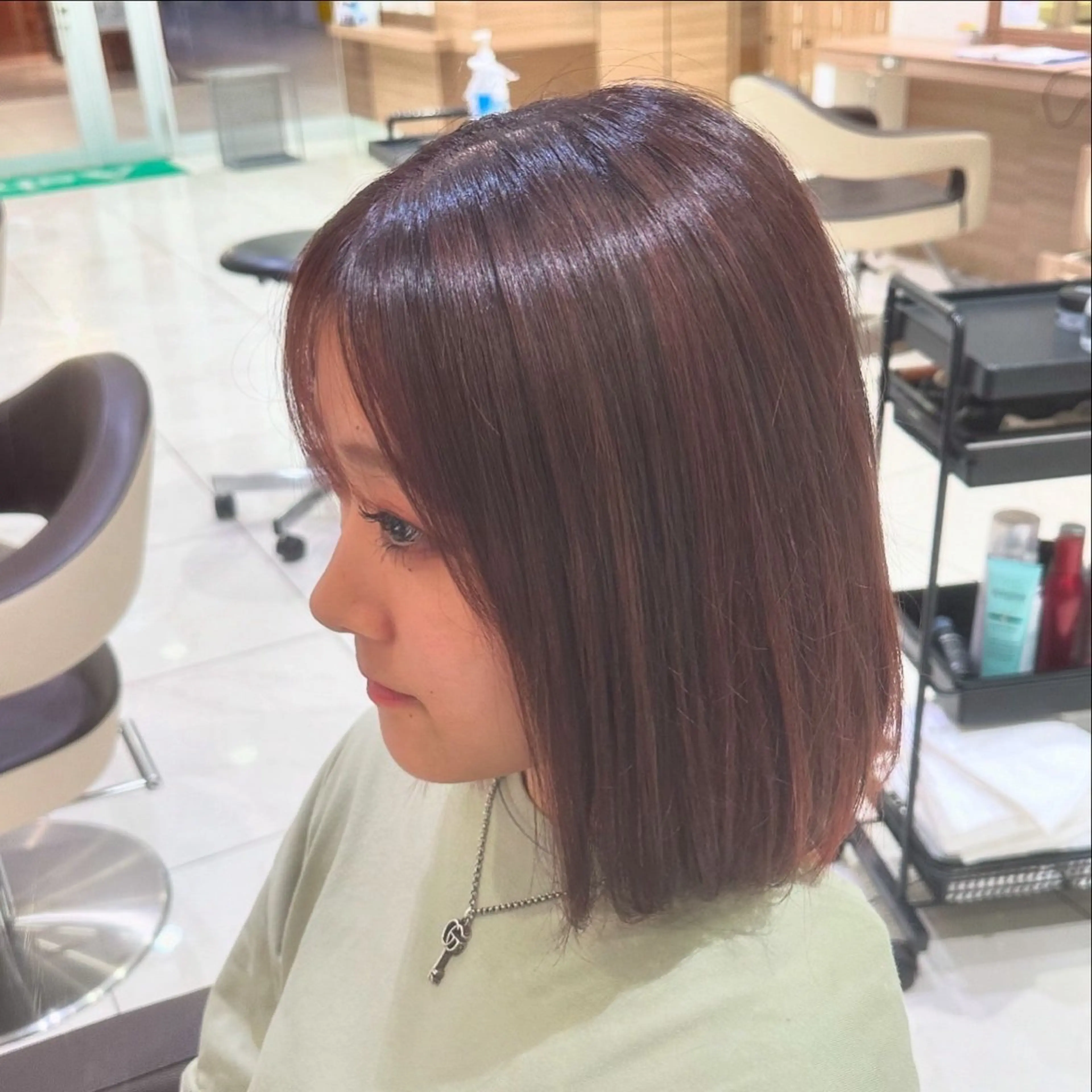 ミディアム 山内 星愛🫧のヘアスタイル