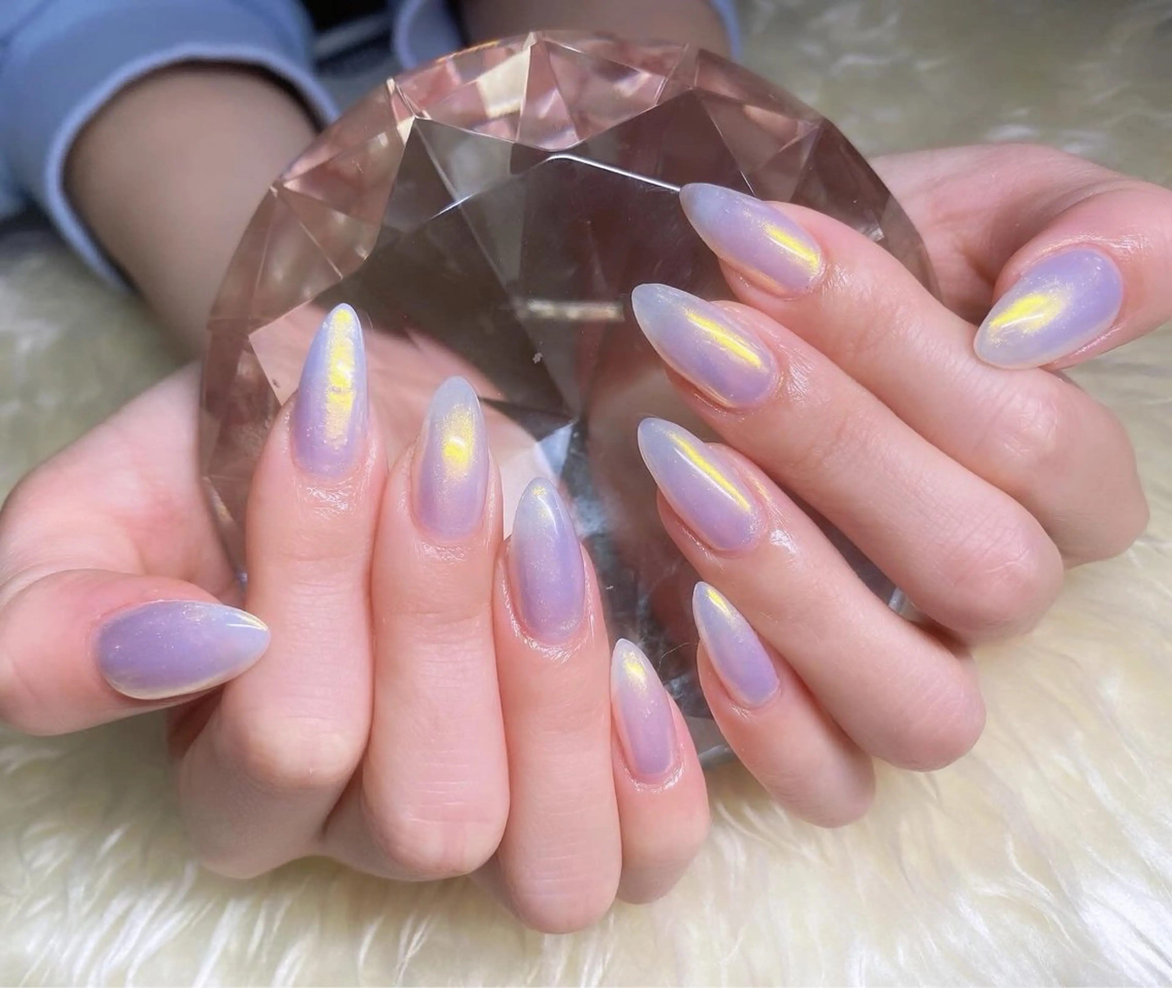 ネイル オーロラネイル ミラーネイル salon Dahlia所属・サロンダリア Naoのネイルデザイン