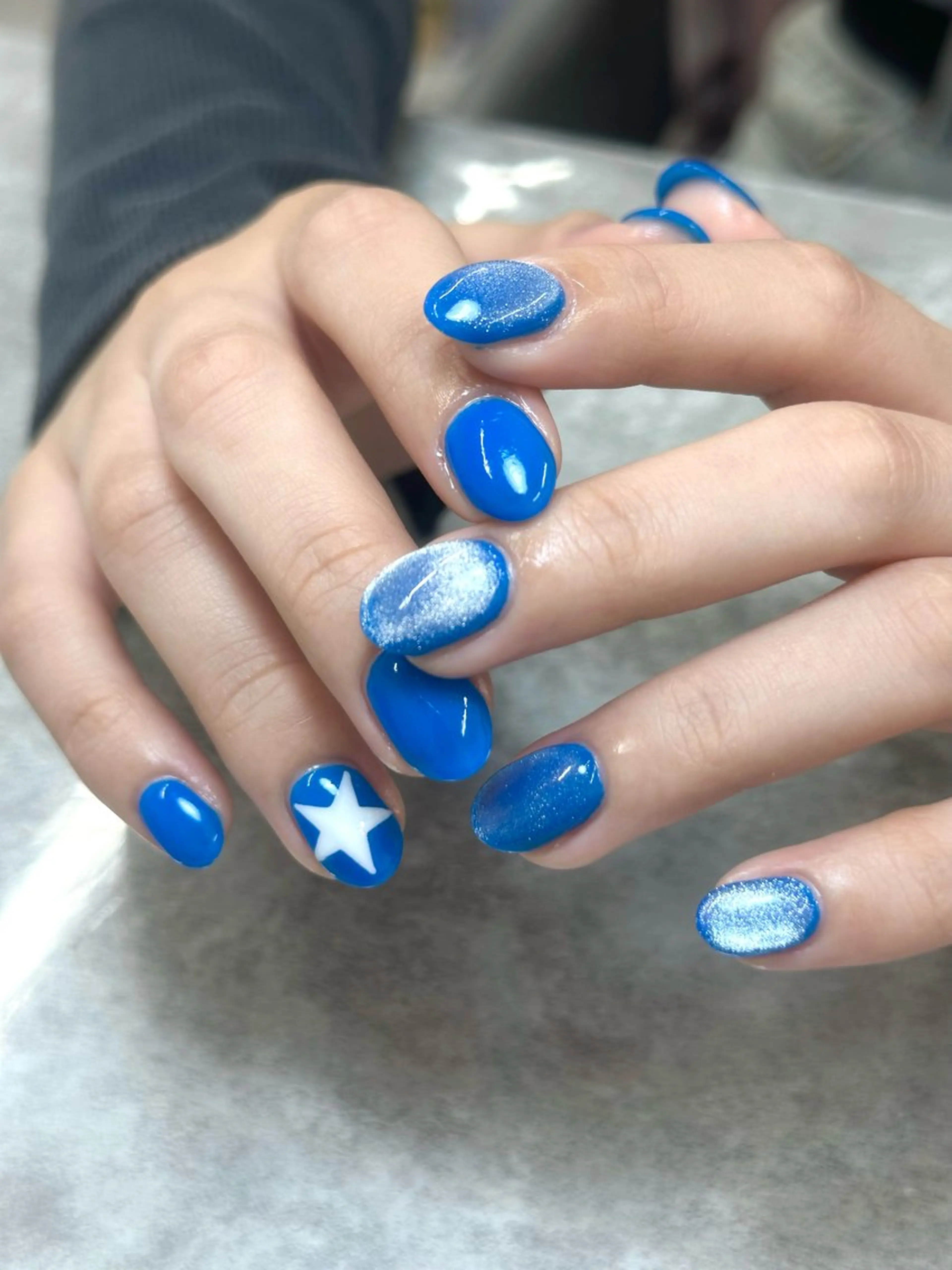 ネイル ハンドネイル 𝐦𝐢𝐲𝐮/韓 国𝐲𝟐𝐤ネイルのネイルデザイン