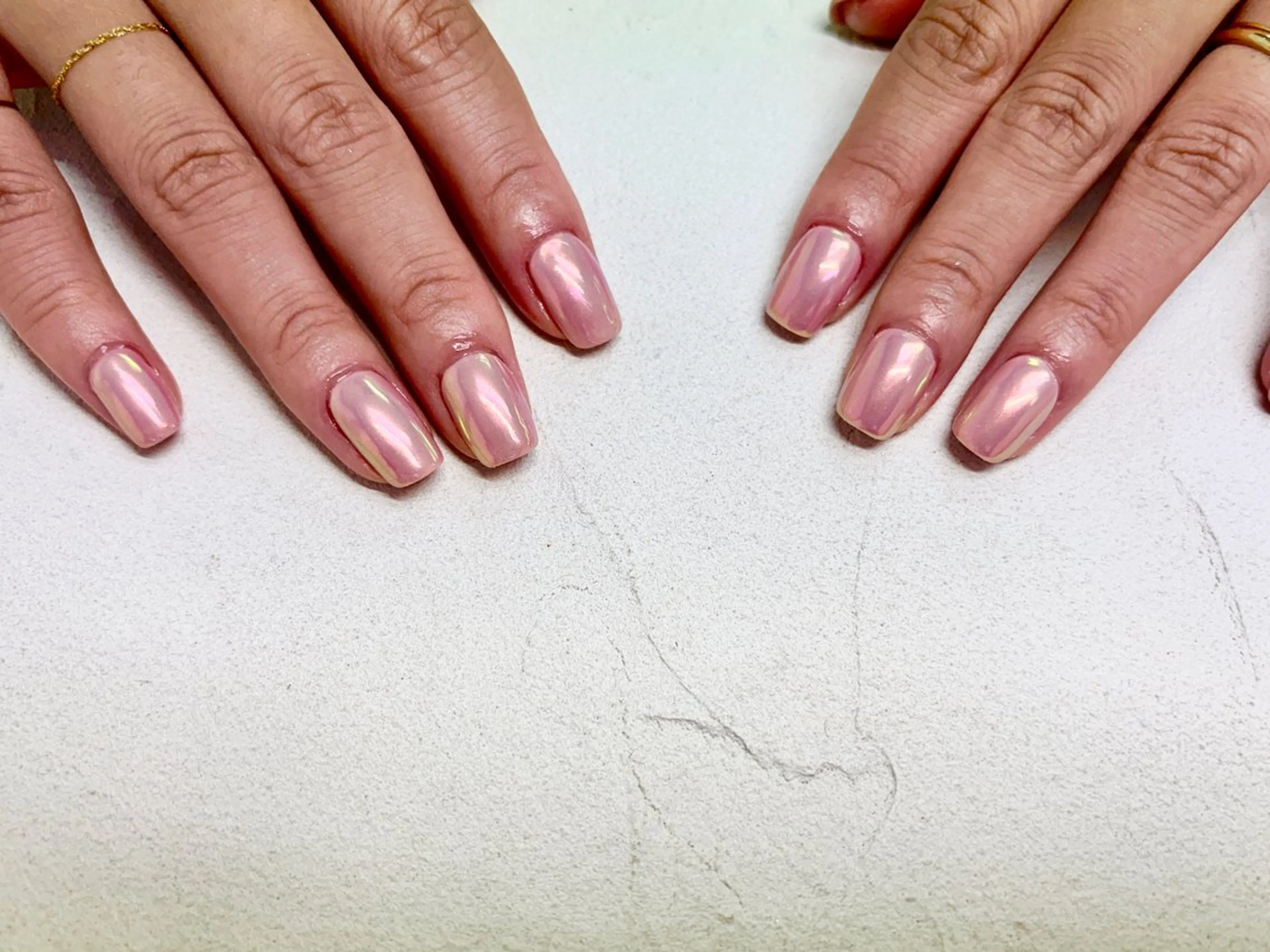 ネイル オーロラネイル ワンカラーネイル SUN 小野田のネイルデザイン