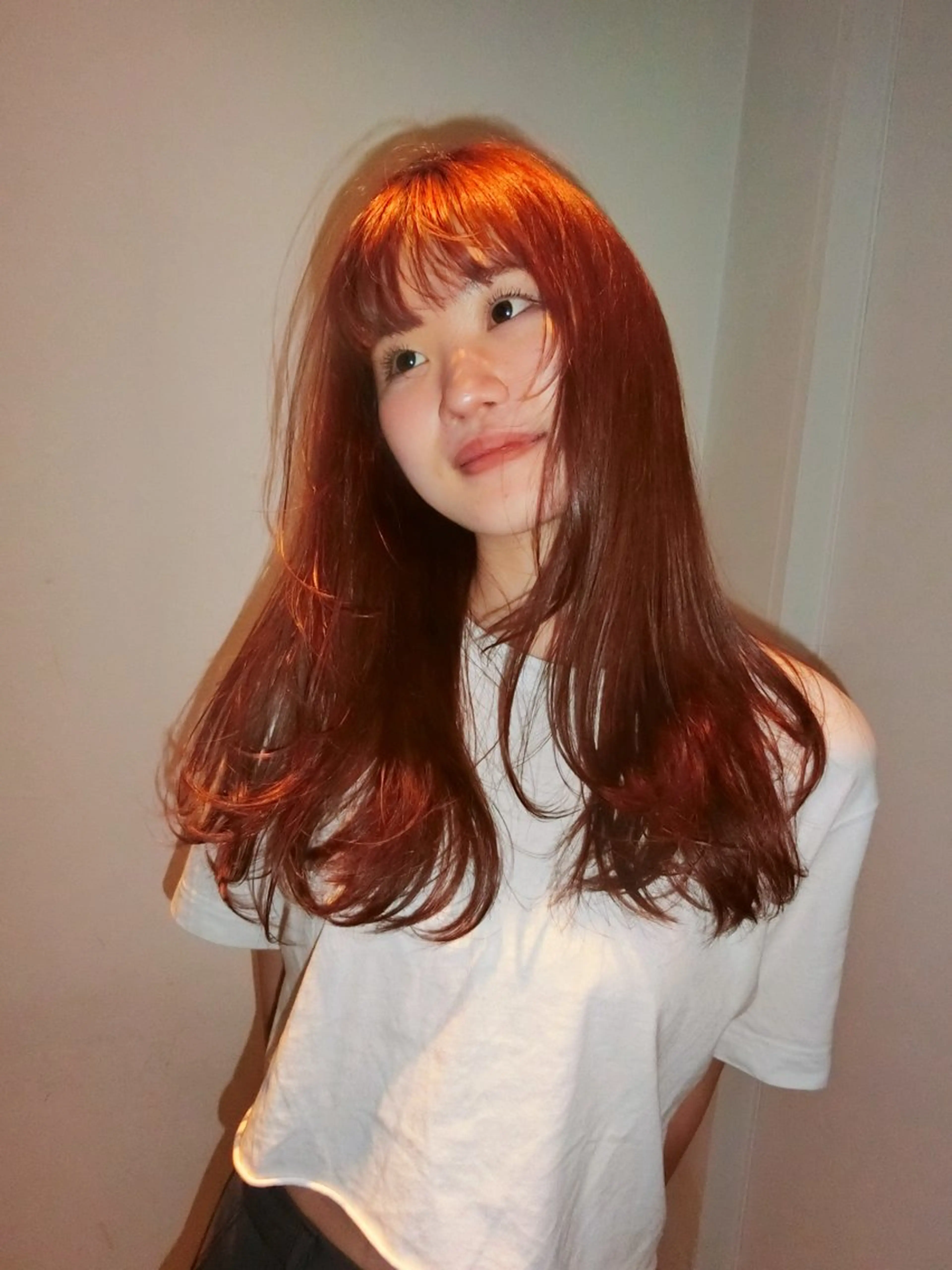 ロング カラー ヘアカラー luxe所属・luxe表参道 Aoiのヘアスタイル