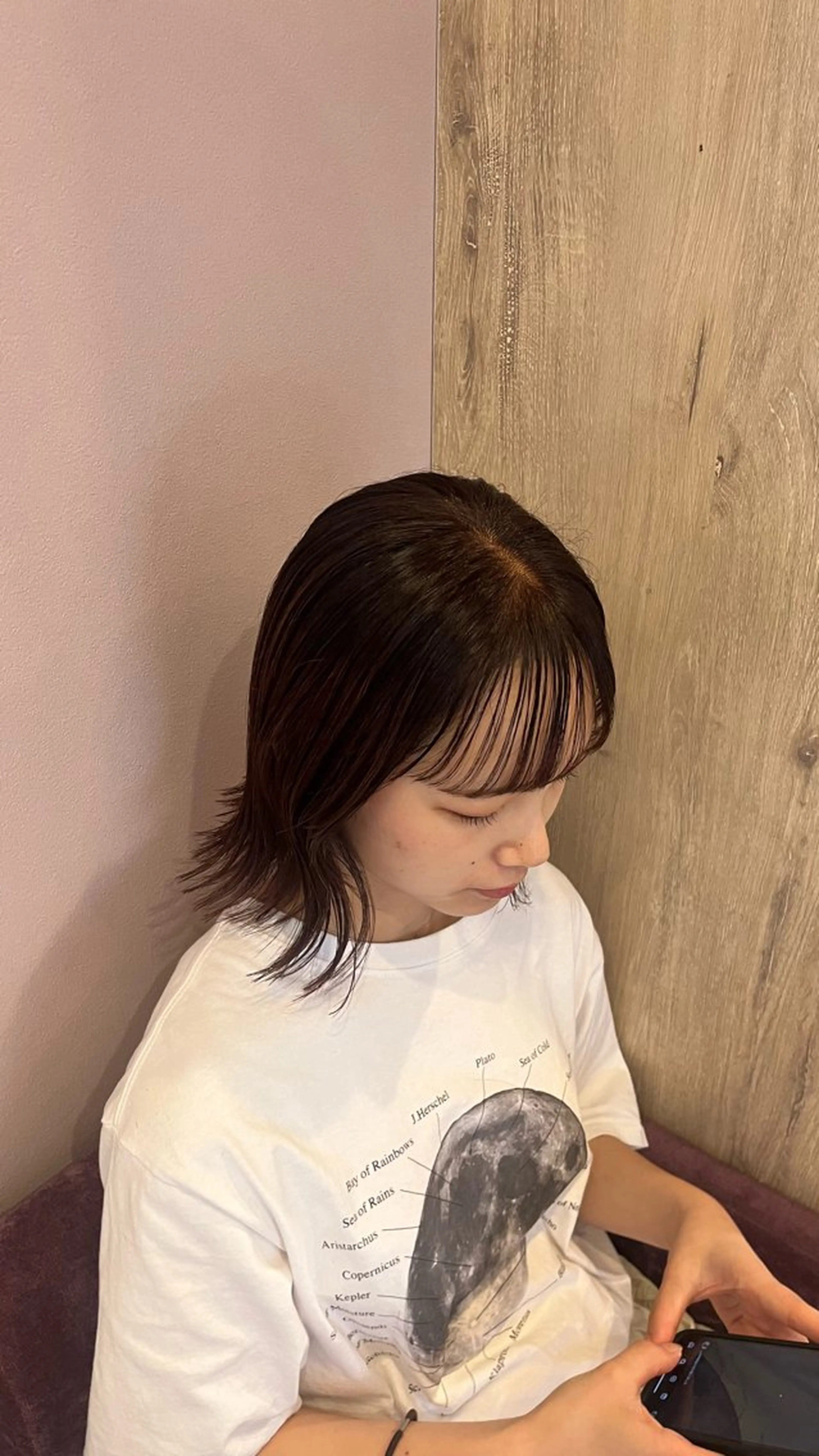 ミディアム カラー カラー/韓国レイヤー /ブリーチ/hinaのヘアスタイル