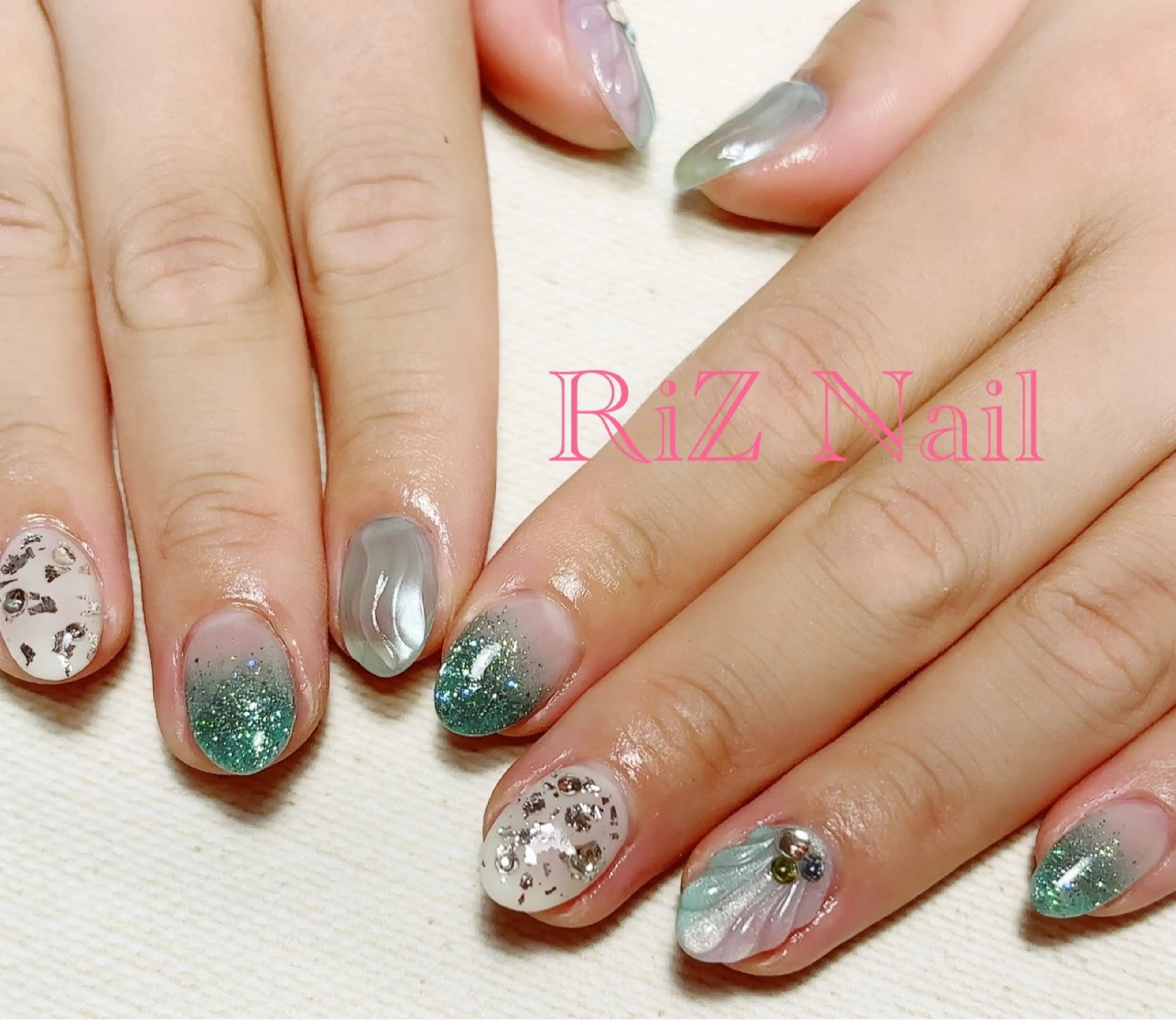 ネイル 持ち込み RiZ nail salonのネイルデザイン