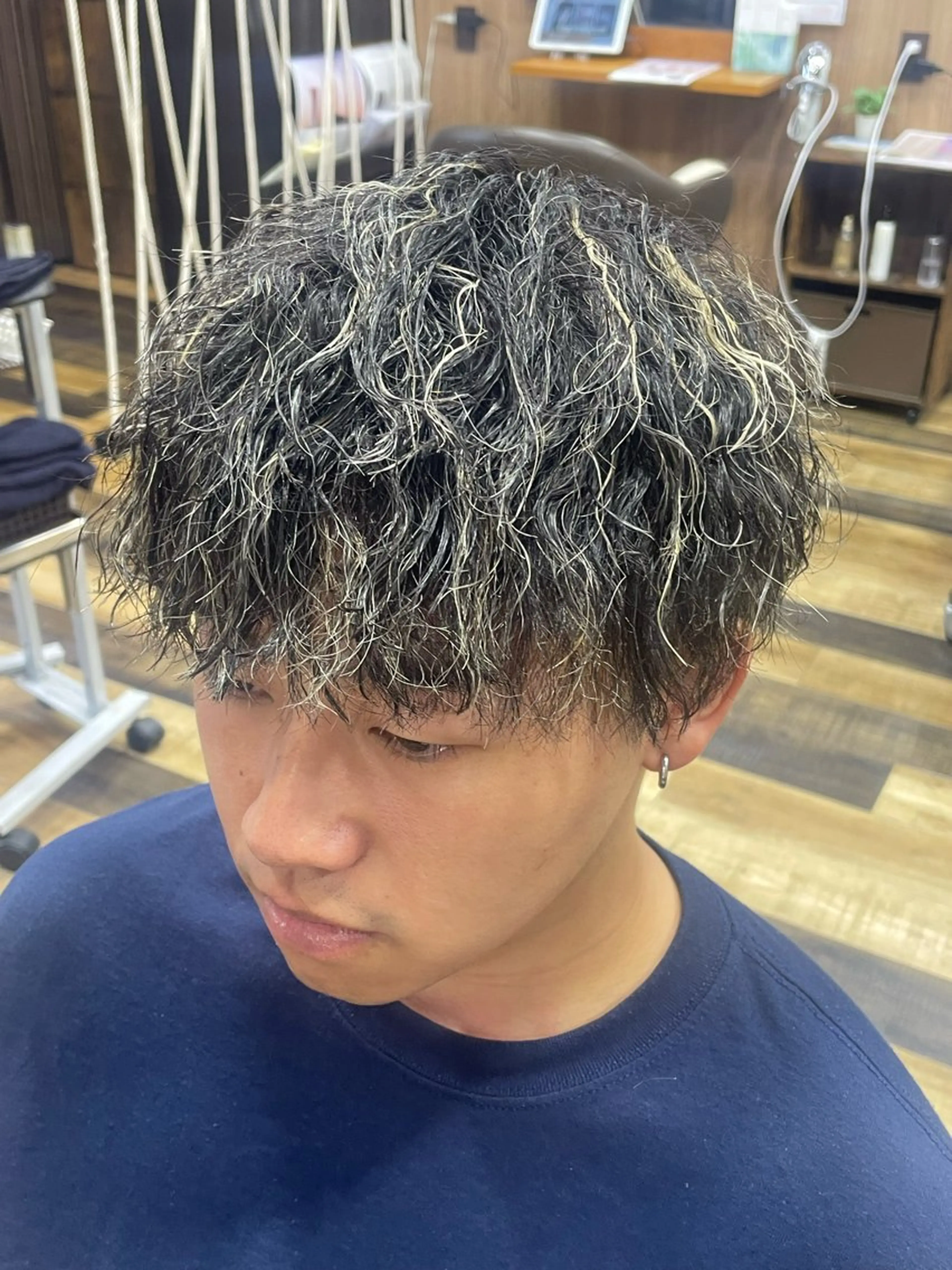 パーマ メンズ 山際勇策 /岐阜美容師のヘアスタイル