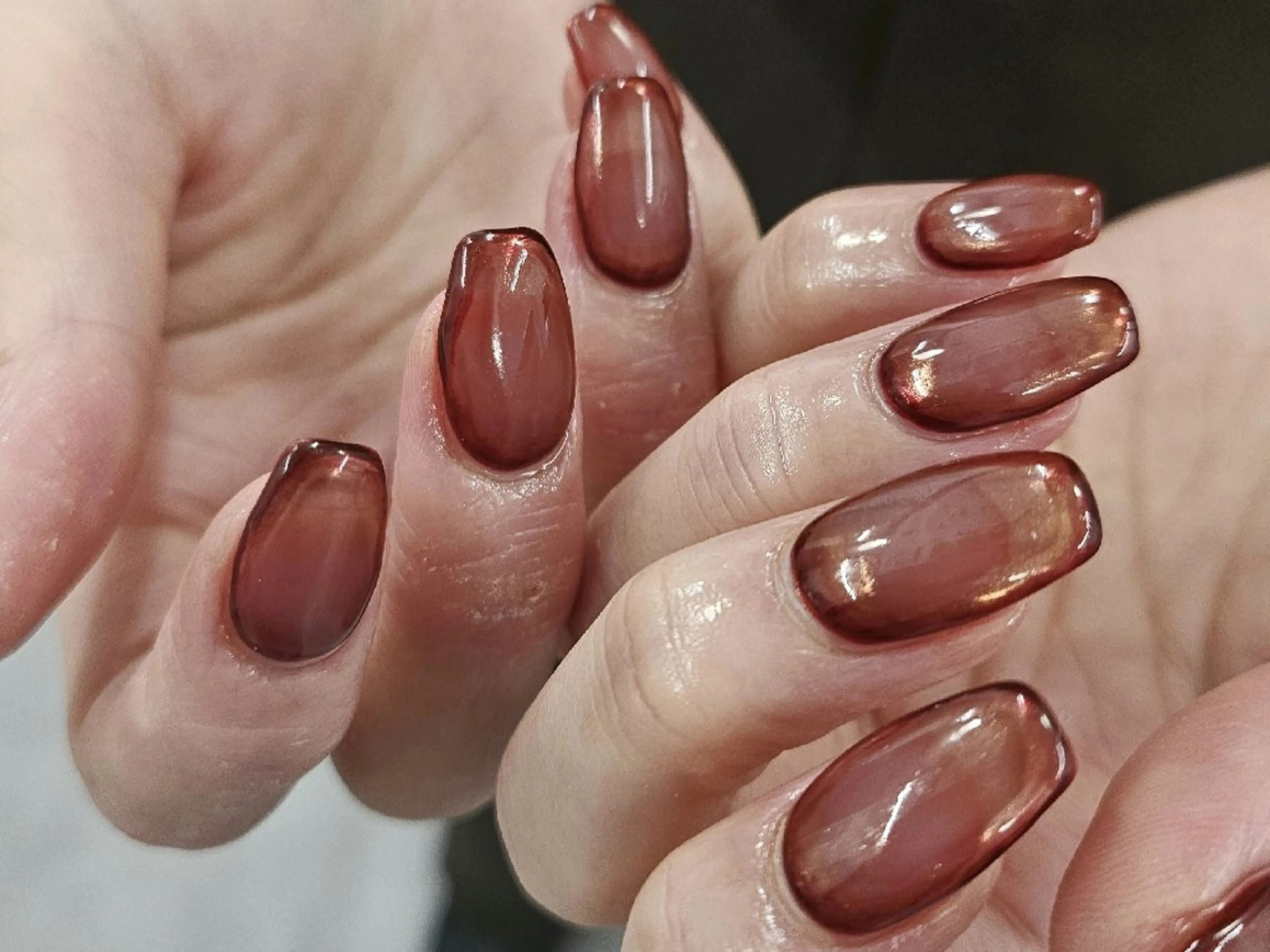 ネイル ジェルネイル 持ち込み ニュアンスネイル パラジェル ハンドネイル puku nail 🌼kazu🌼のネイルデザイン