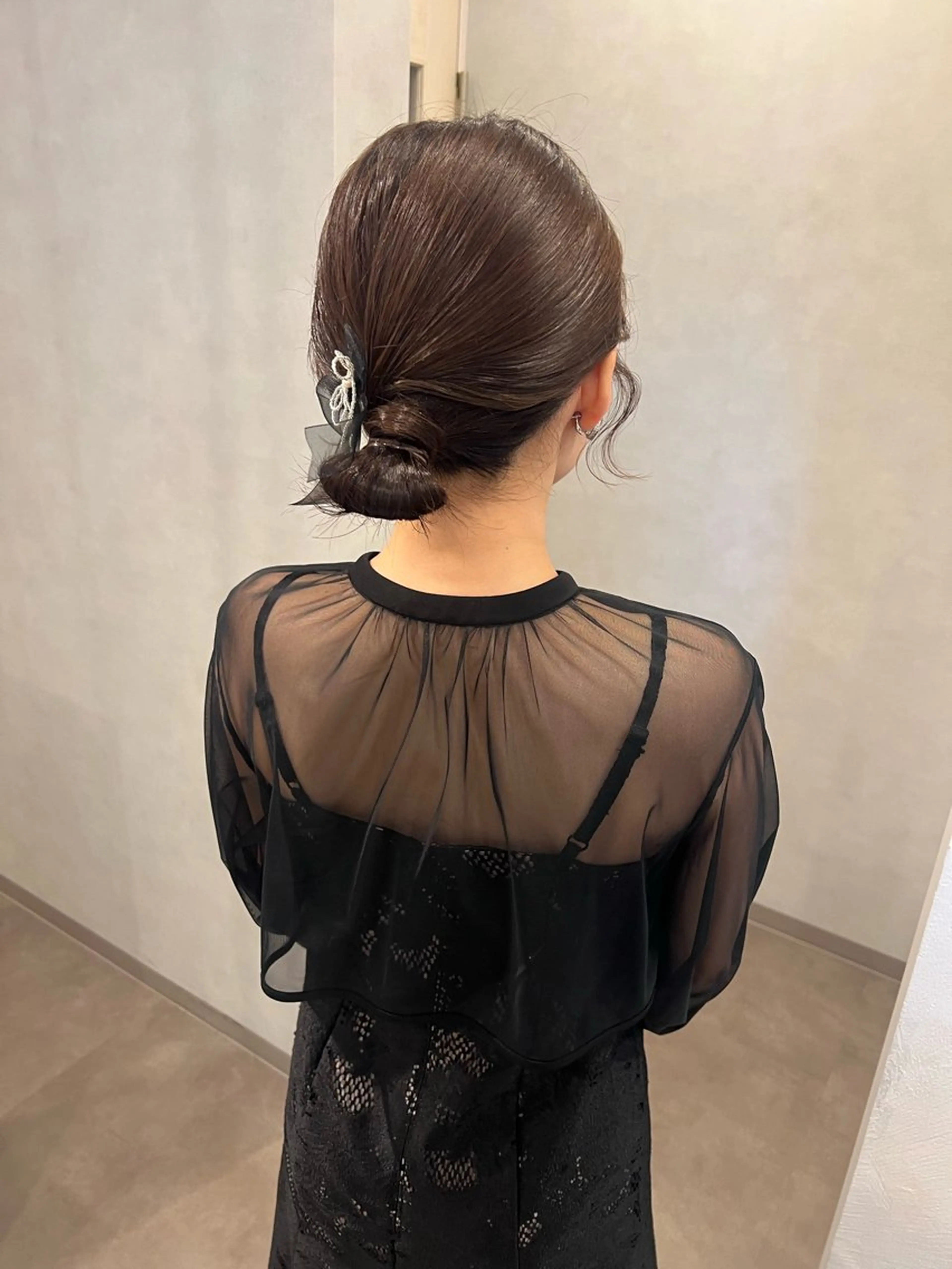 ミディアム TERMINAL bern所属・縮毛矯正/髪質改善 riwaのヘアスタイル