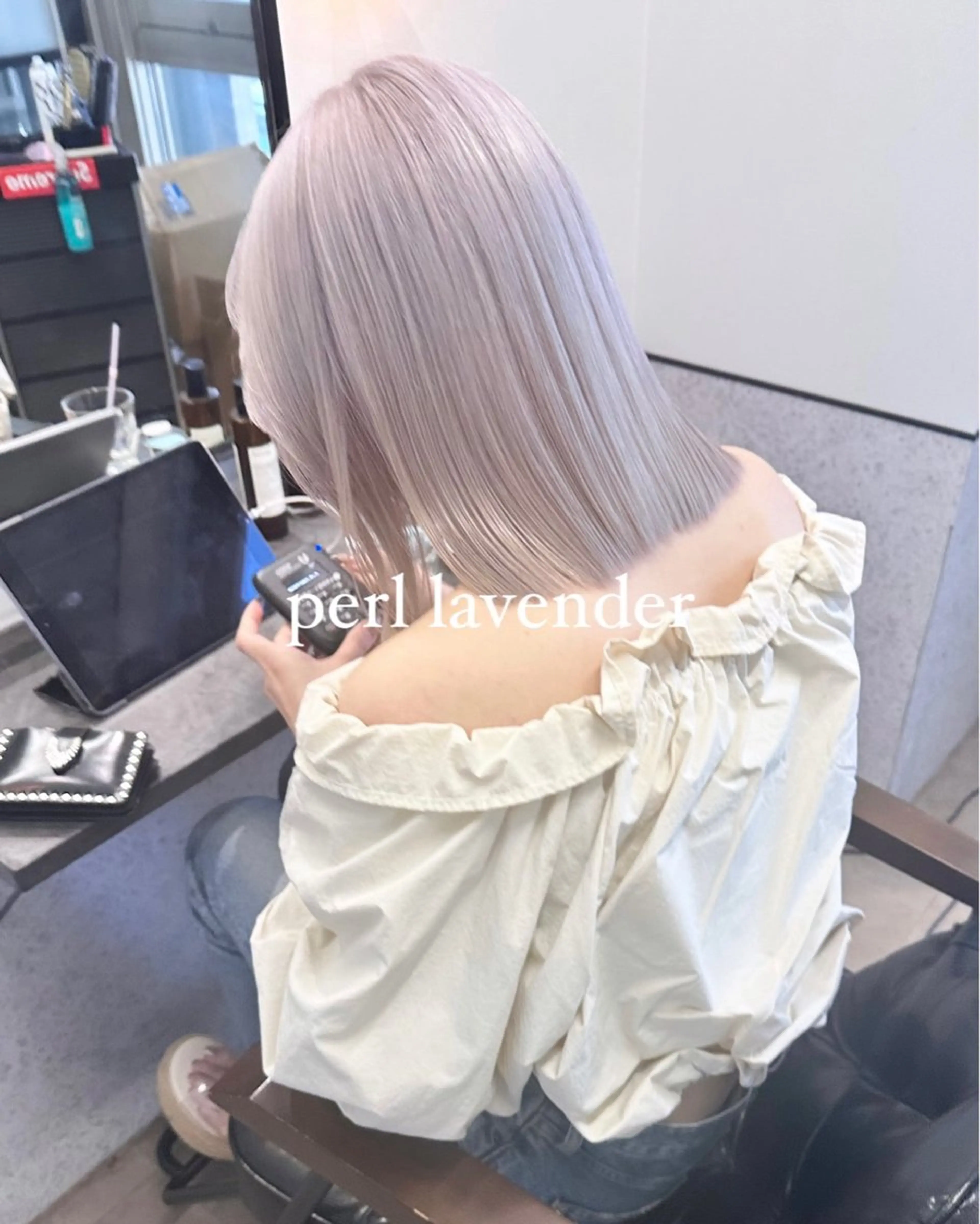 カラー storiiz所属・本田大輝top designerのヘアスタイル