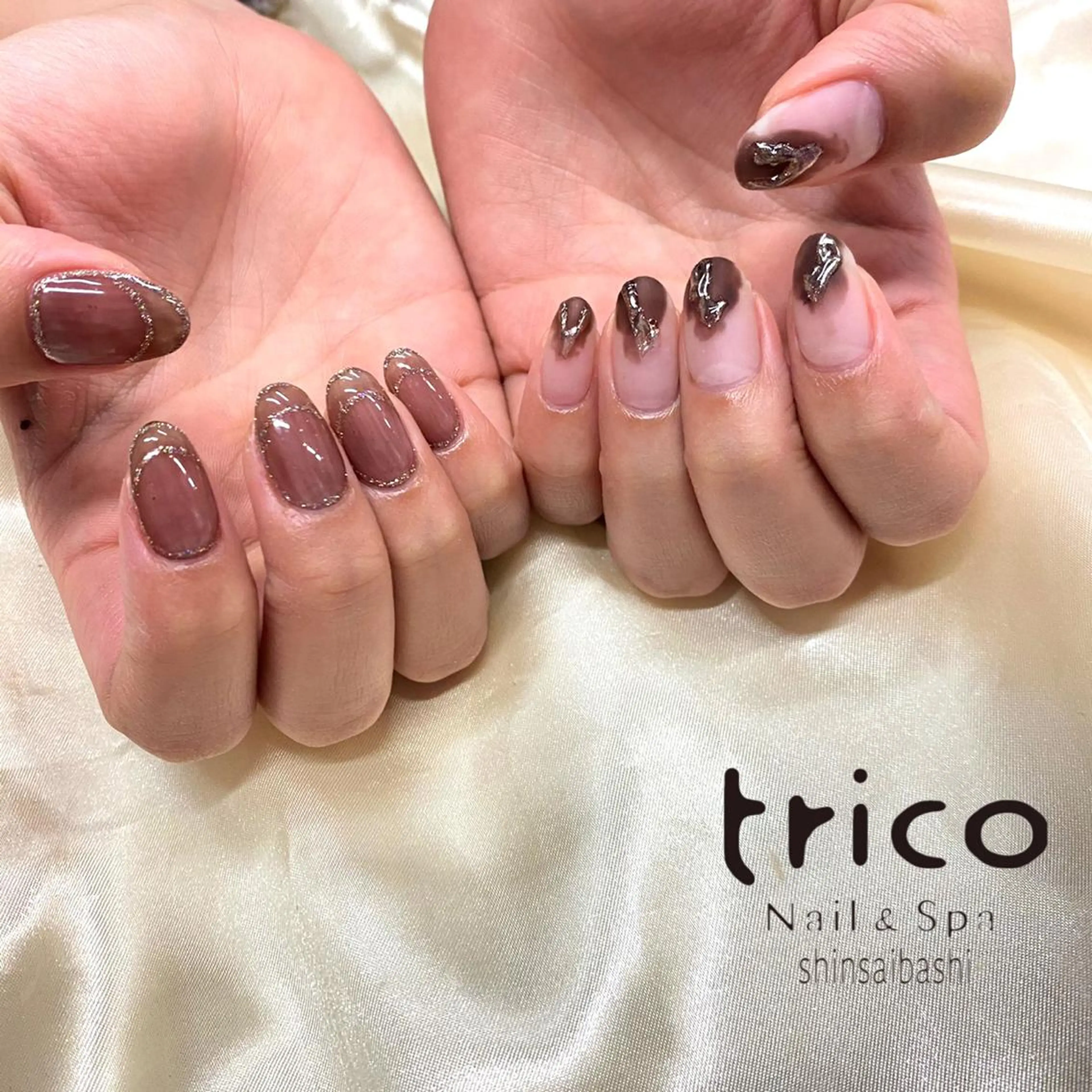 ネイル ハンドネイル 竹本 恵美のネイルデザイン