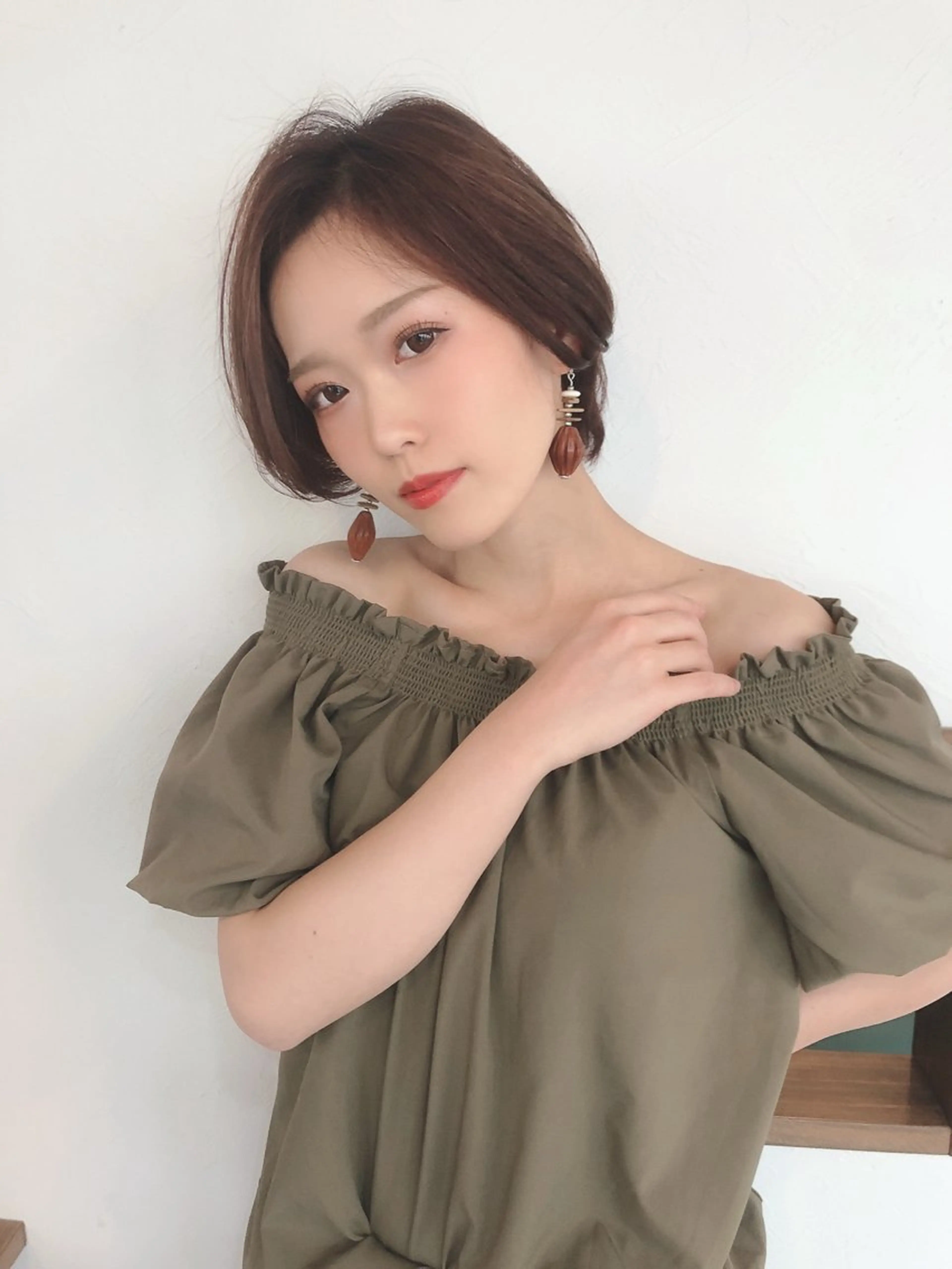 ショート カラー cut salon  SWING所属・清水 隼翔のヘアスタイル