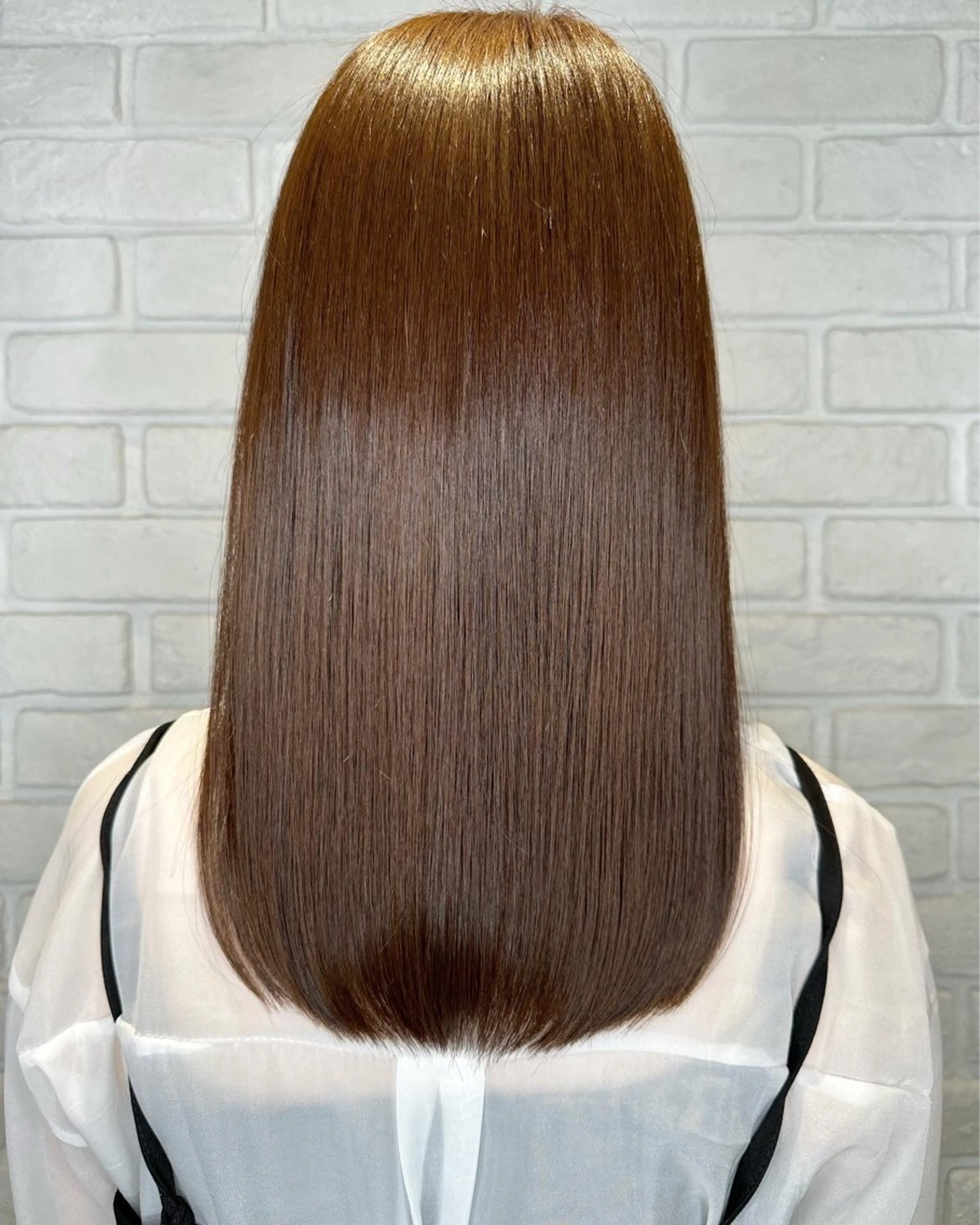 ロング カラー パーマ ヘアアレンジ キッズ バレイヤージュ ベージュカラー 黒髪 ブリーチ ブルーカラー 🌈髪質改善TR 艶カラーユウダイ🌈のヘアスタイル