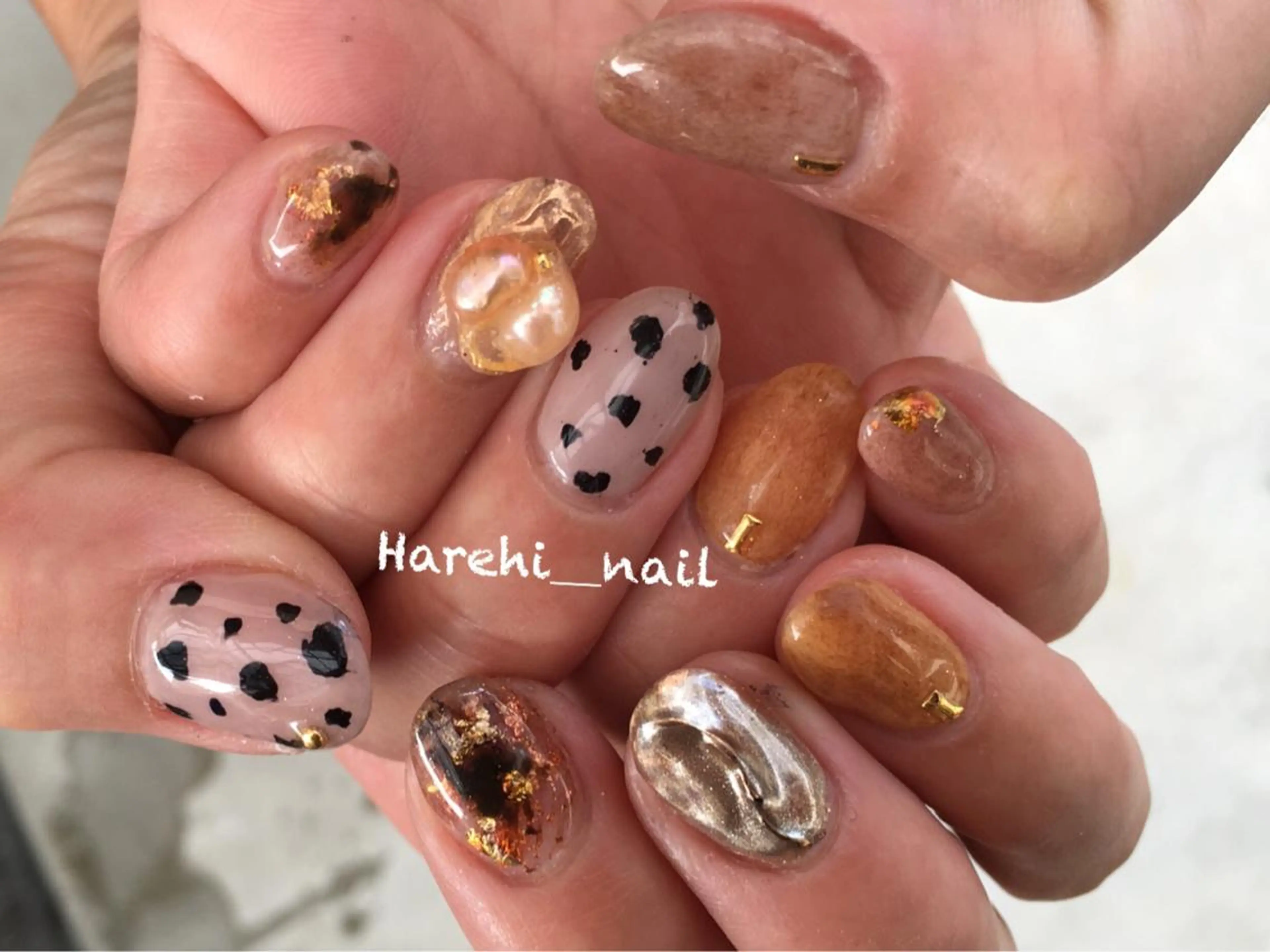 ネイル ハンドネイル Harehi_ nailのネイルデザイン