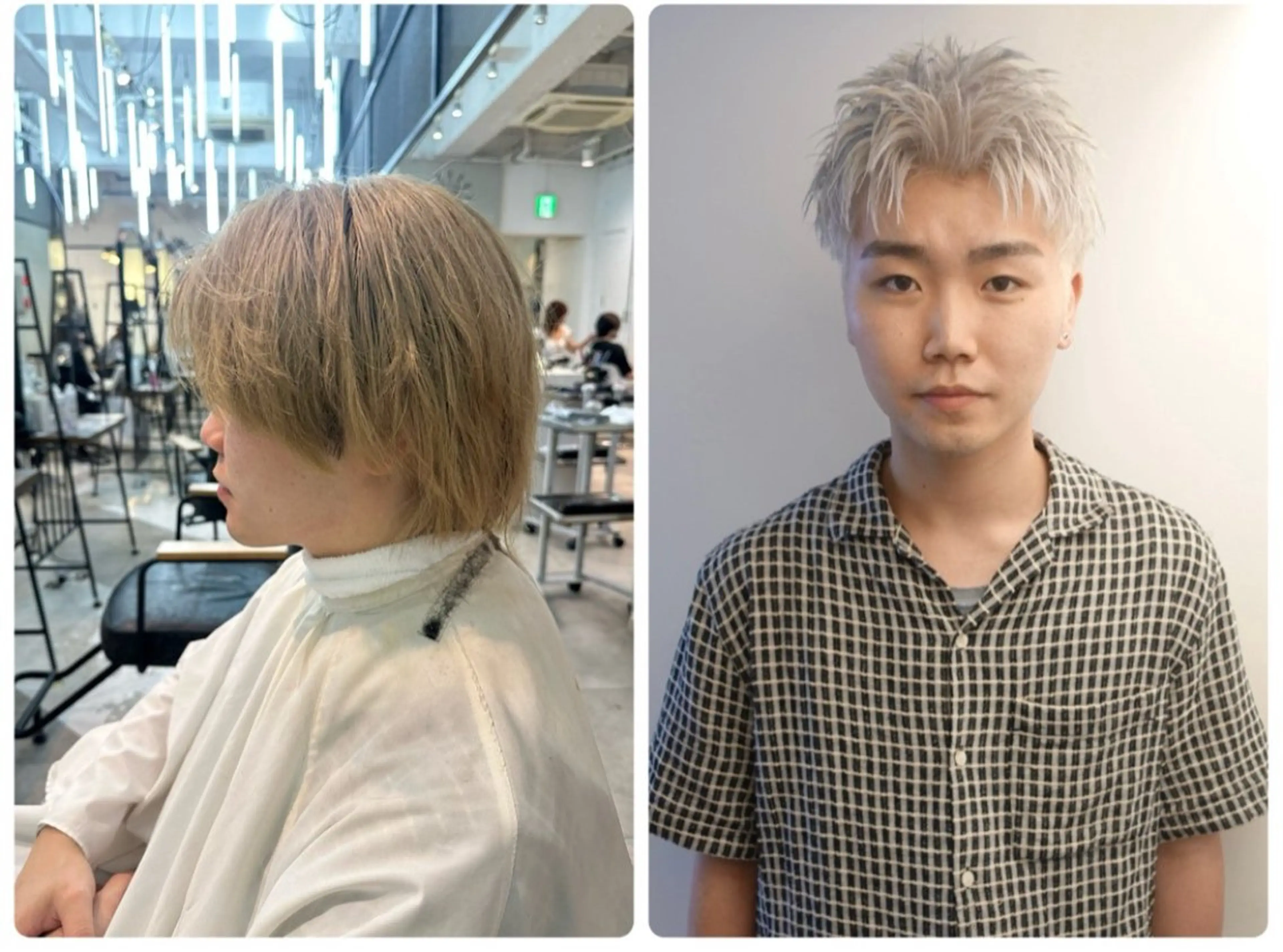 カラー メンズ カット ヘアカラー ハイトーン/パーマ/ メンズ / 櫻本🌐のヘアスタイル