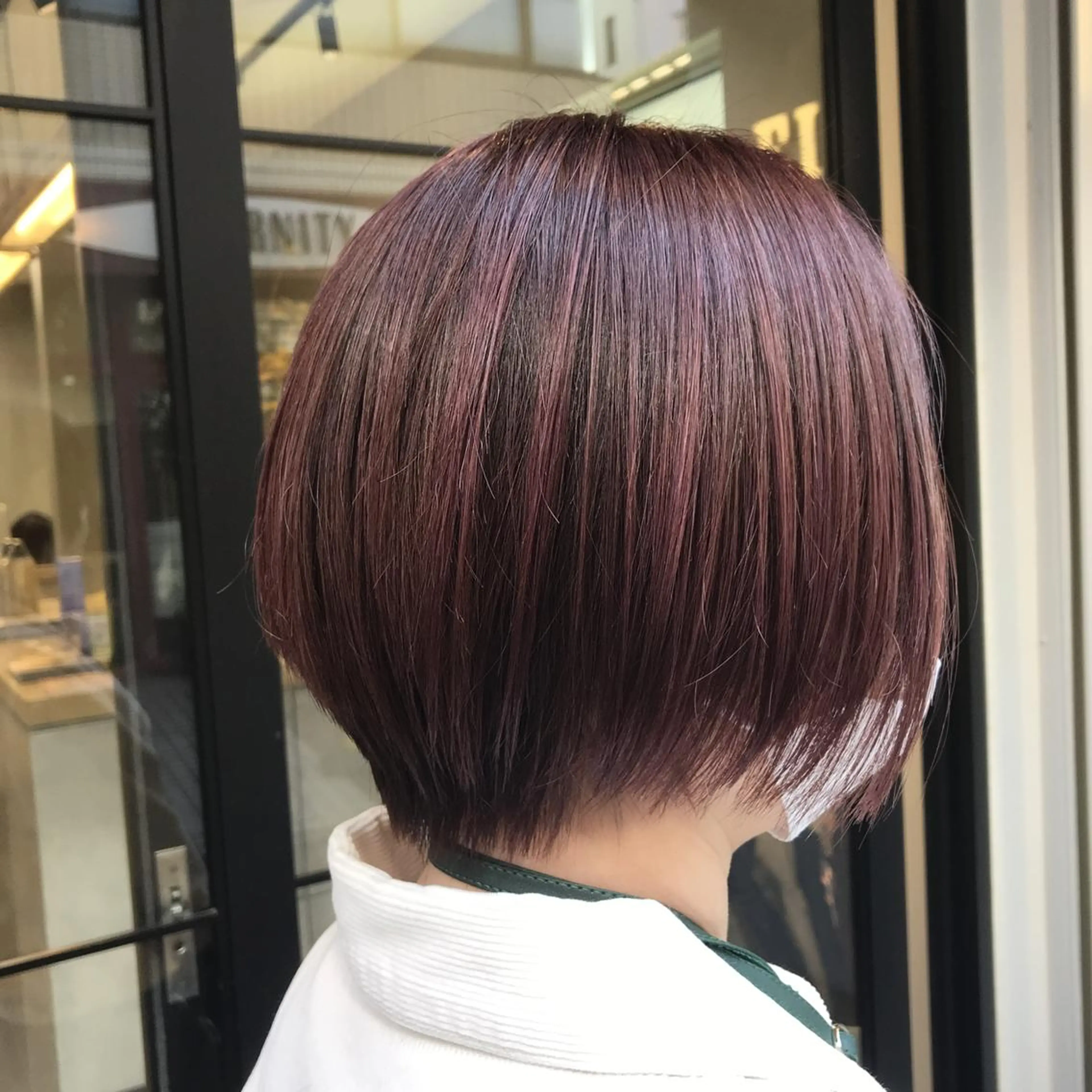 ショート ショートボブ ボブ ショートヘア カット ヘアカラー トリートメント 【髪質改善カラー】 鈴木春樹/三軒茶屋のヘアスタイル