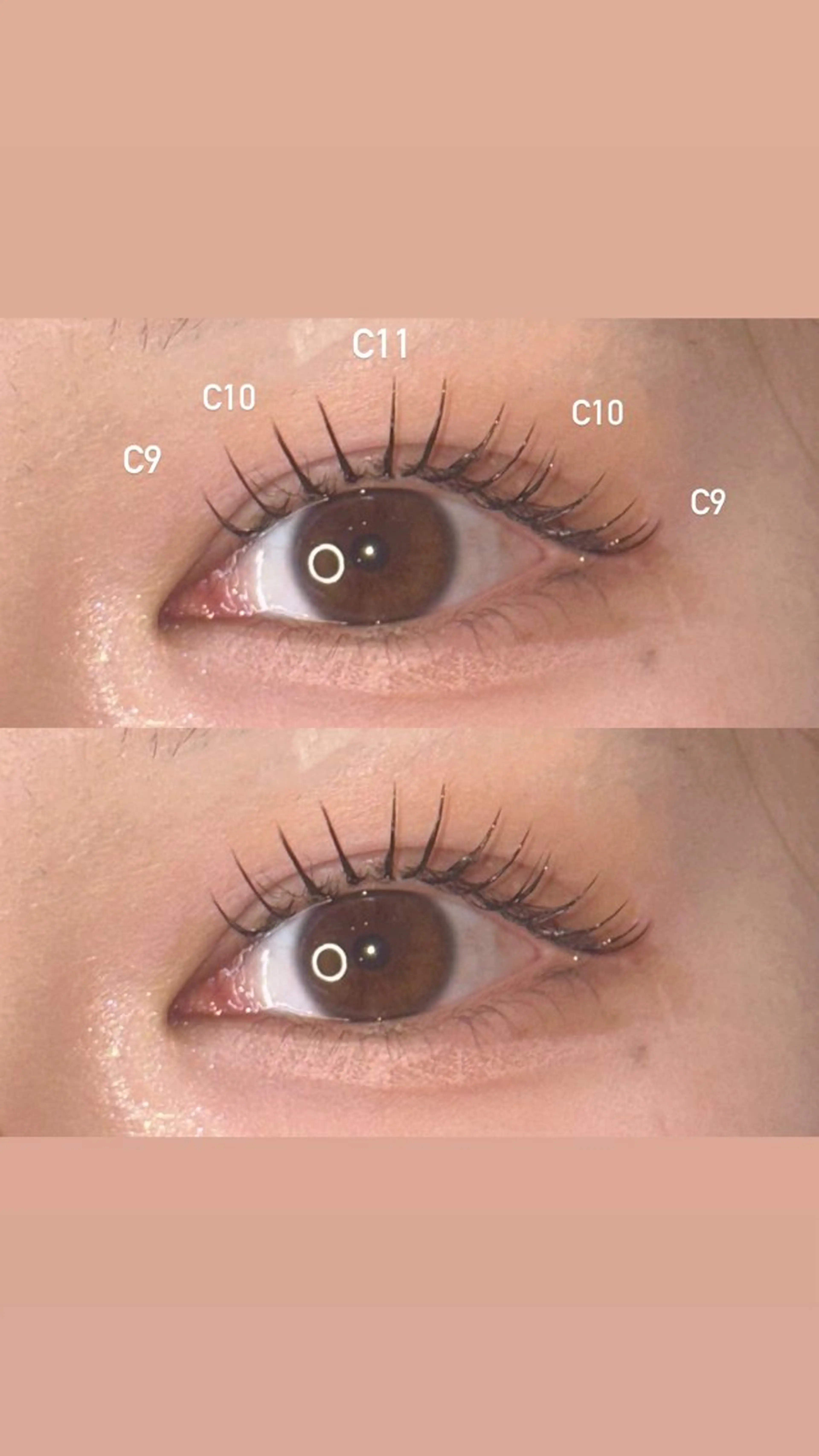 マツエク・マツパ マツエク NORA hinataのマツエク・マツパデザイン