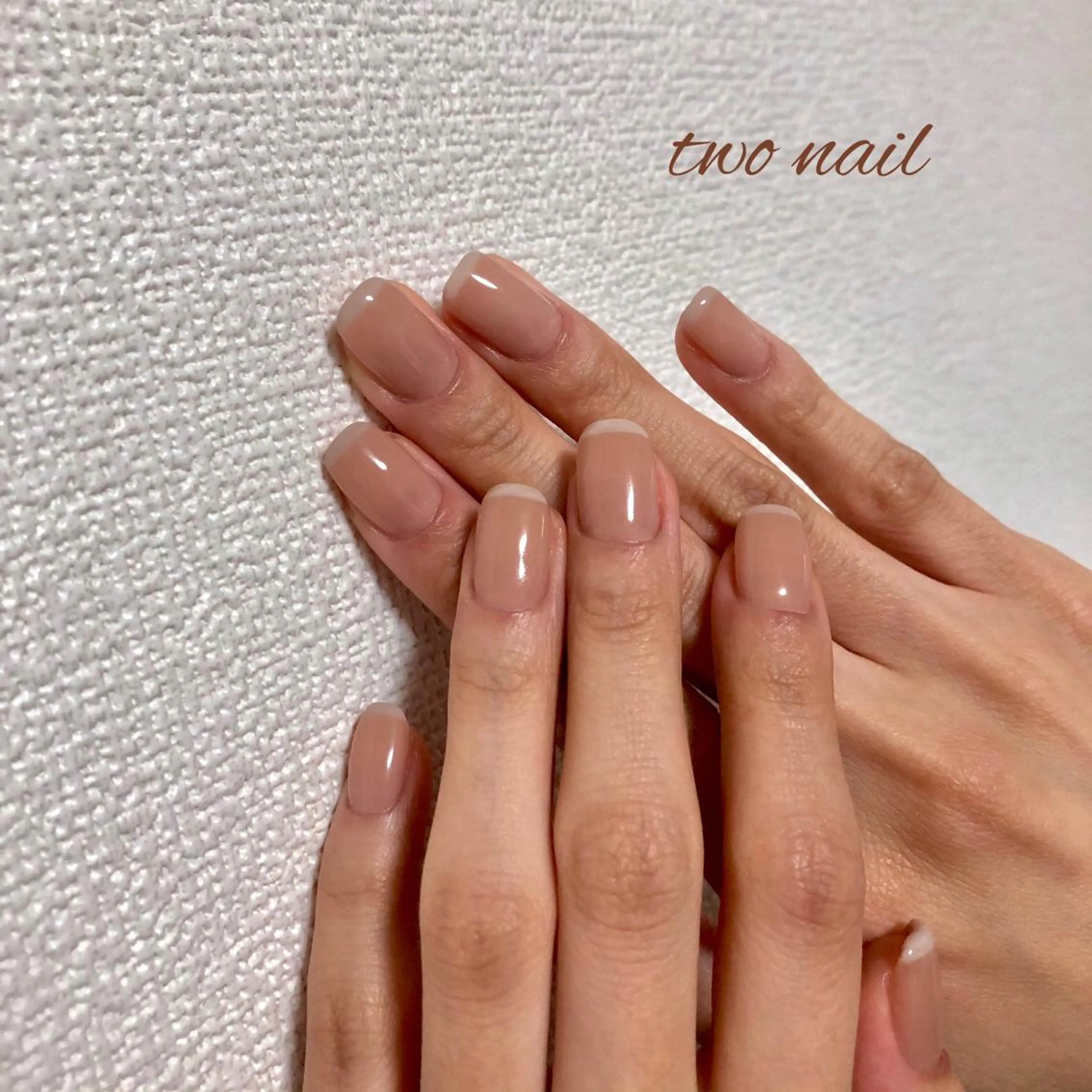 ネイル アートネイル フットネイル ハート ニュアンスネイル two nailのネイルデザイン
