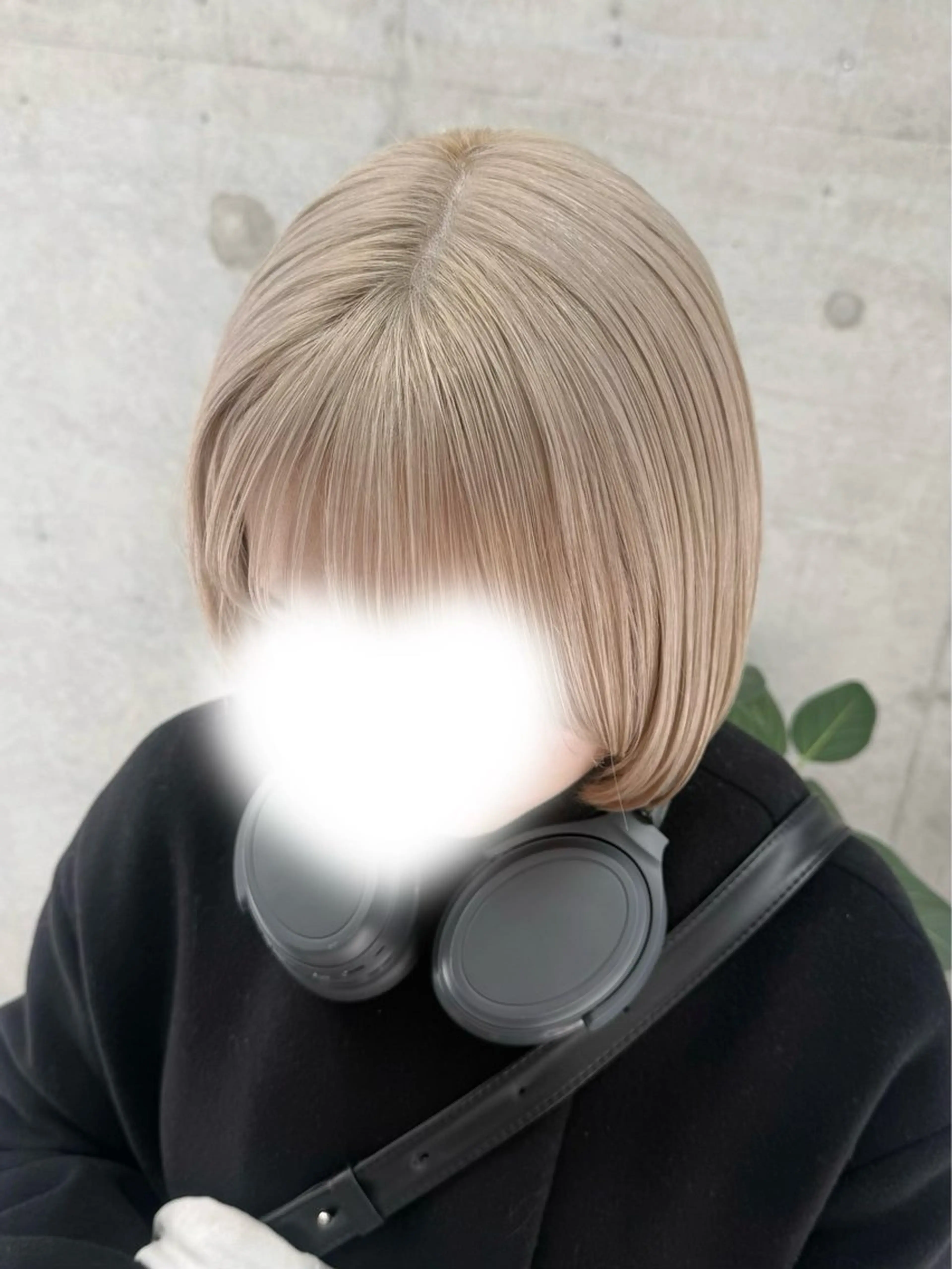 ミディアム ヘアカラー ハイトーン×艶カラー 🤍MIZUKIのヘアスタイル