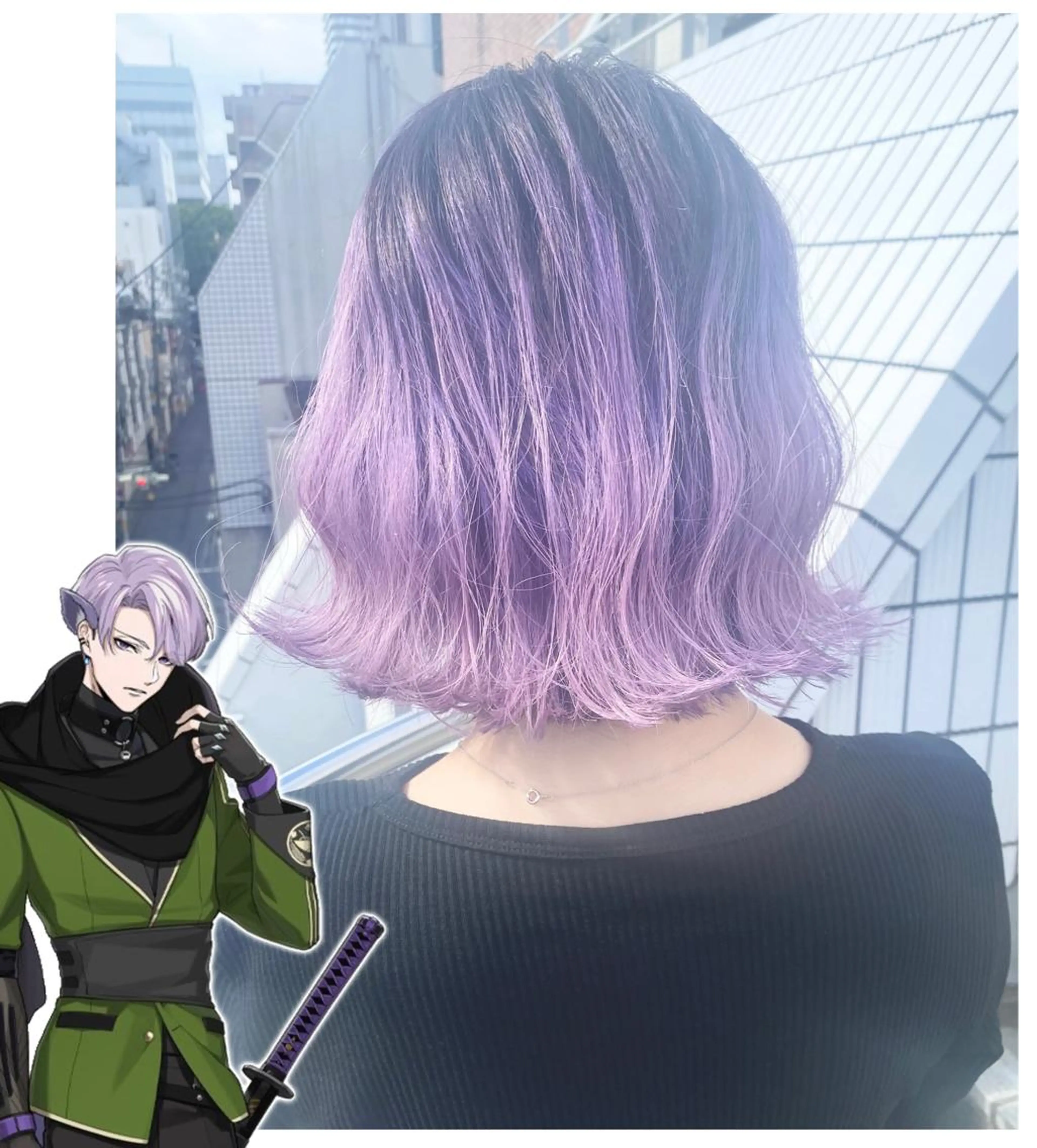 ショート カラー GARU-ガル-所属・TSUNO🦖 派手髪/オタク美容師のヘアスタイル