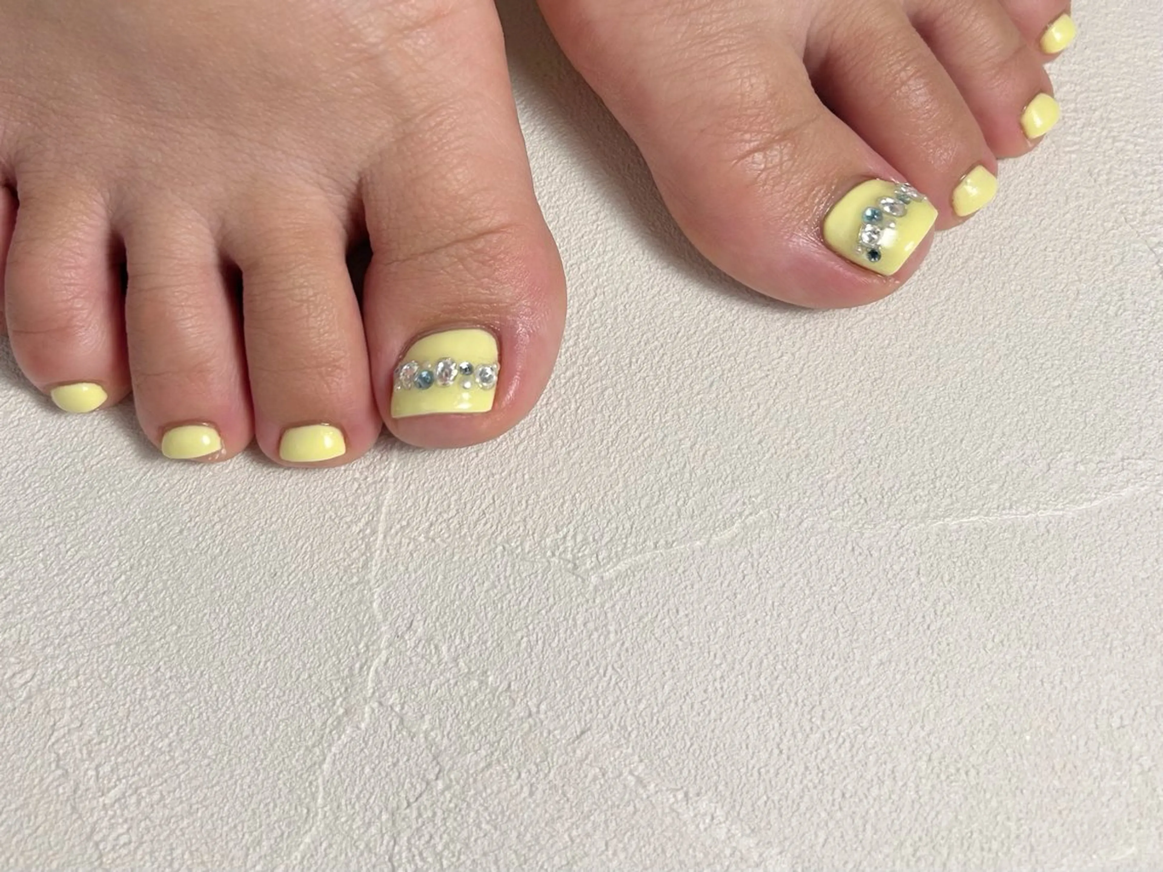 ネイル シンプルネイル フットネイル esperer ［エスペレ六本木店］のネイルデザイン