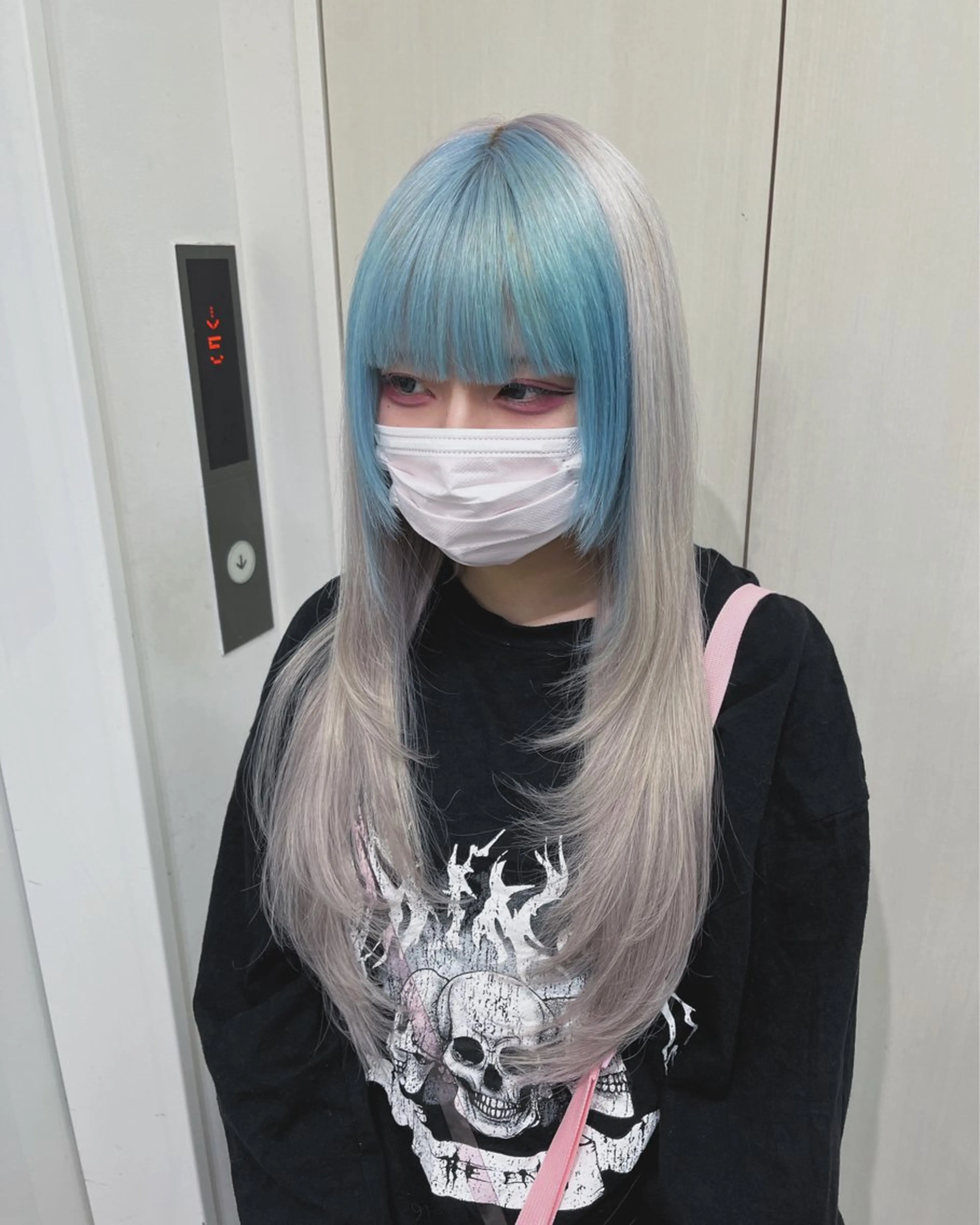 ロング エクステ レイヤーカット エクステ M.O.D shibuya店所属・シールエクステ /まる🐺/渋谷のヘアスタイル