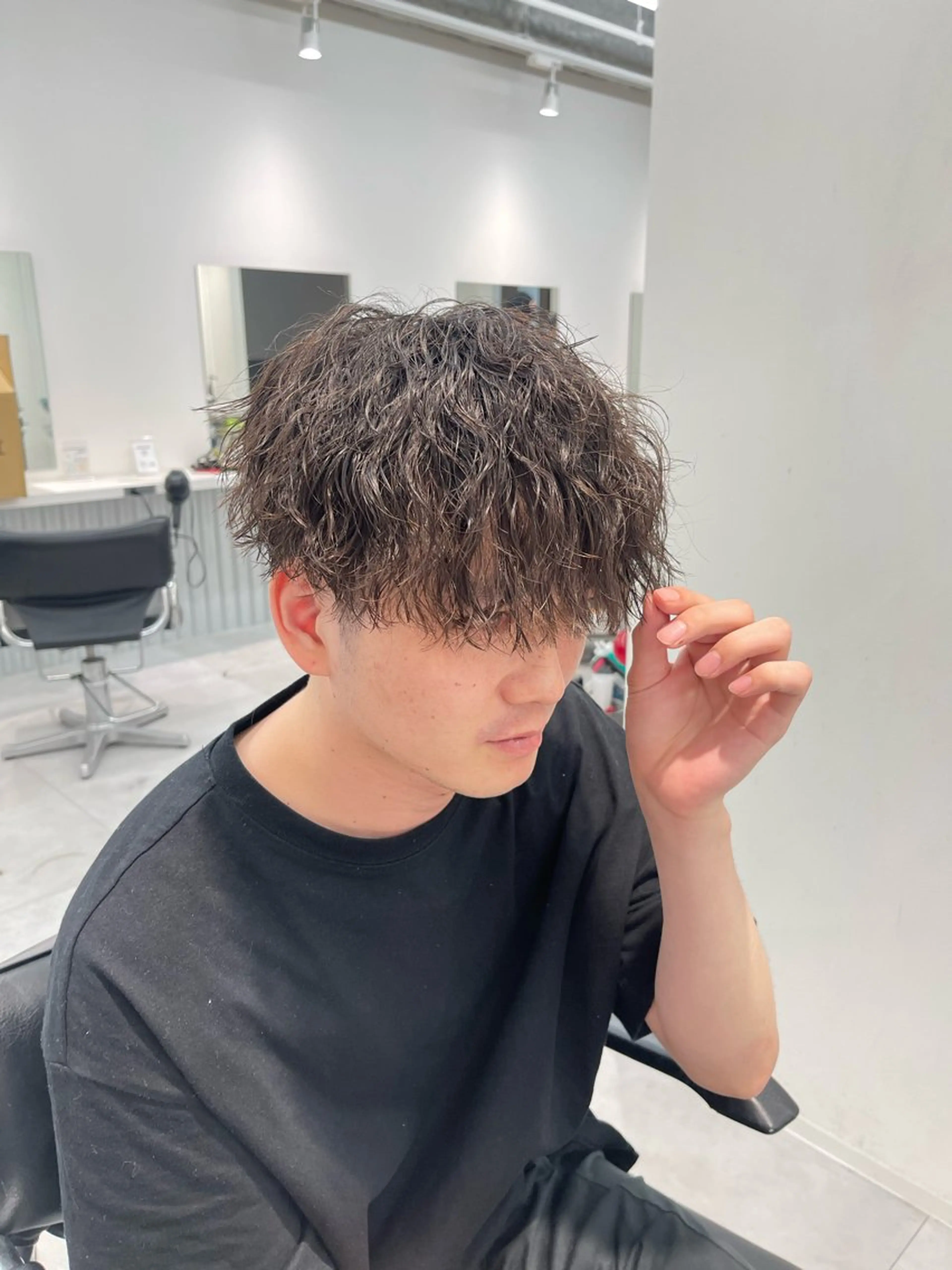 カット＋似合わせカラー¥7700の写真