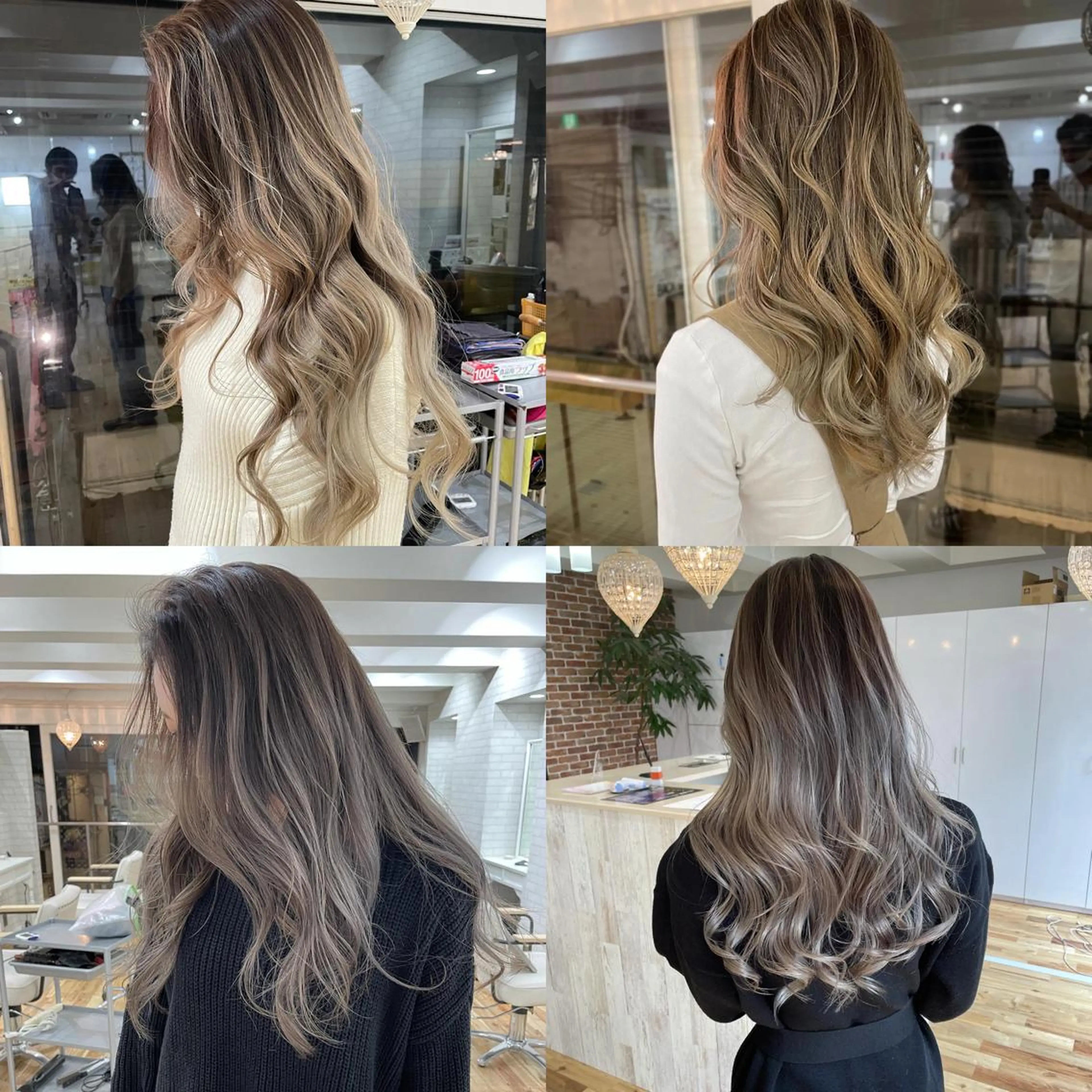 ロング カラー バレイヤージュ レイヤーカット ヘアカラー トリートメント Tao所属・藤川 大智のヘアスタイル