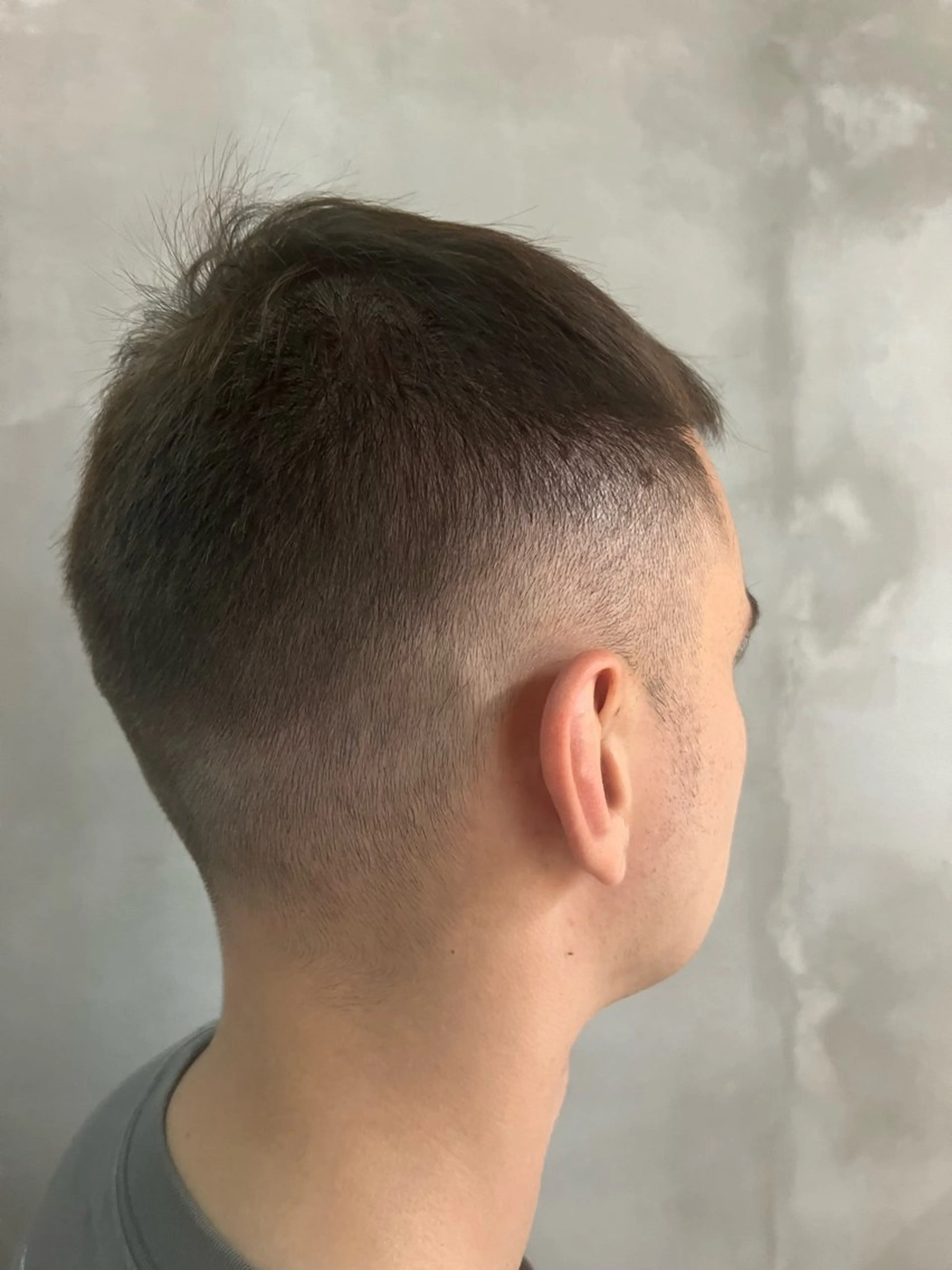 メンズ フェードカット カット 藤田 翔のヘアスタイル