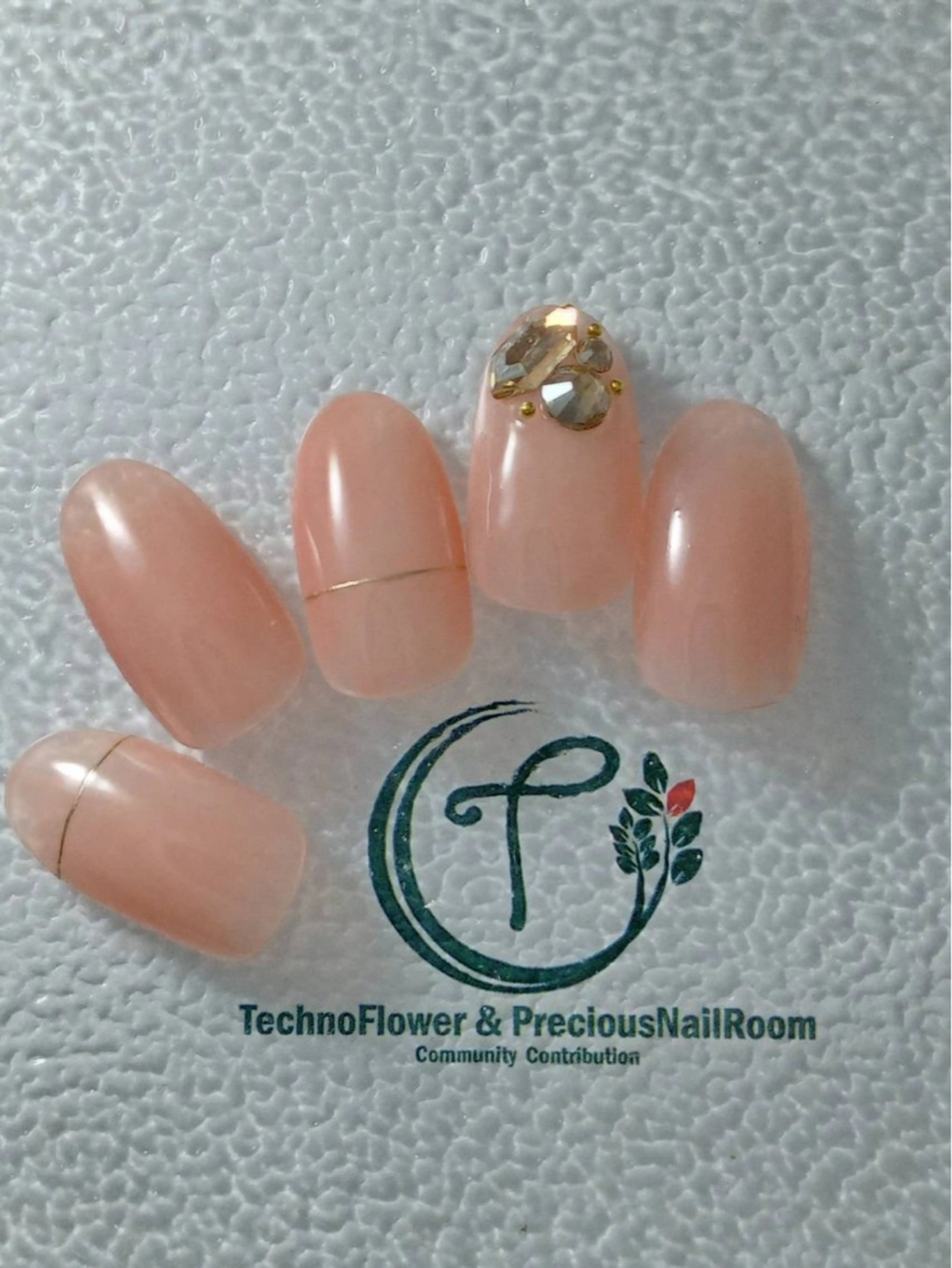 ネイル フラワーネイル precious nail room所属・precious nail  roomのネイルデザイン