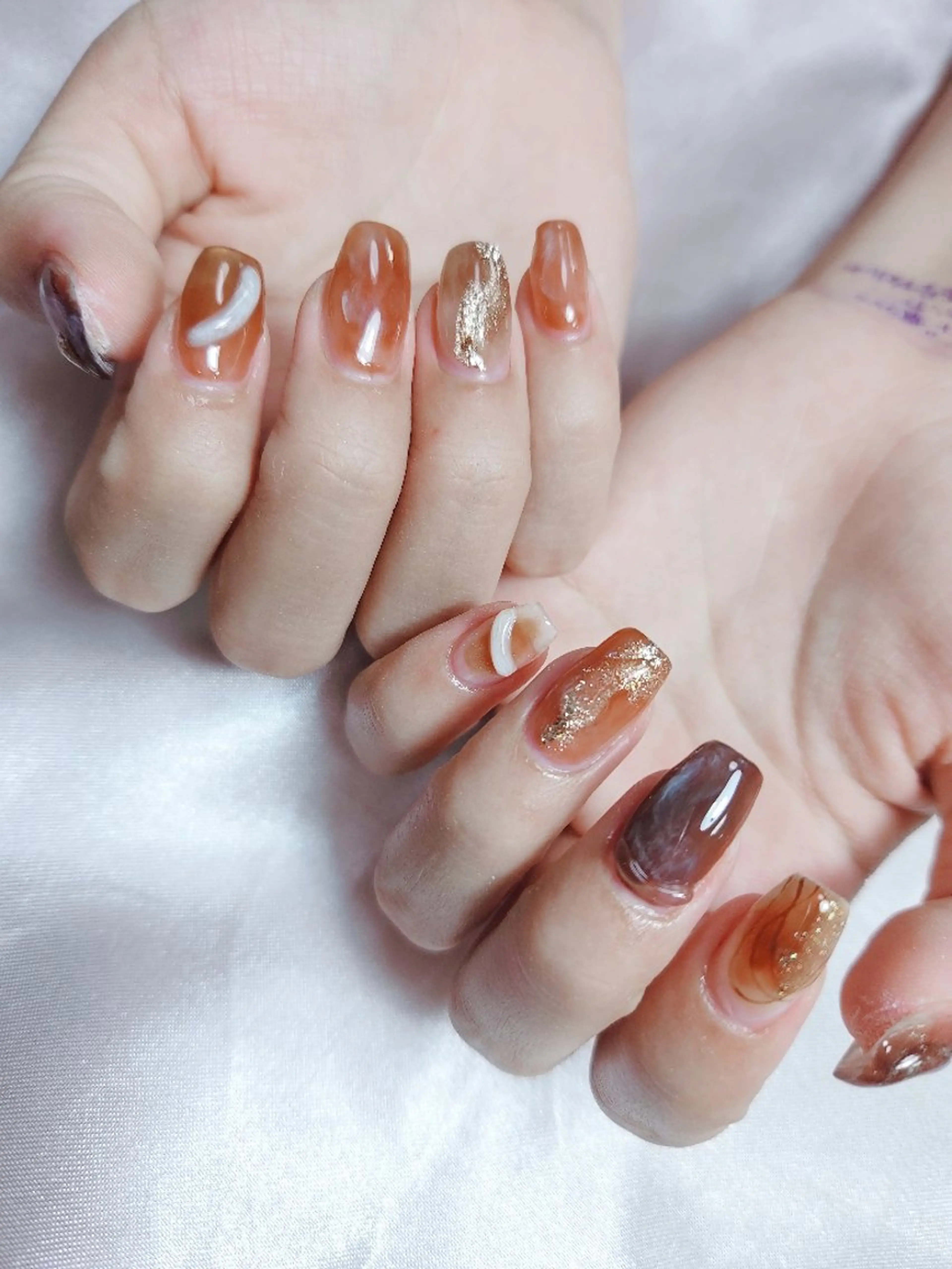 ネイル ニュアンスネイル ☺︎山部 志麻☺︎のネイルデザイン