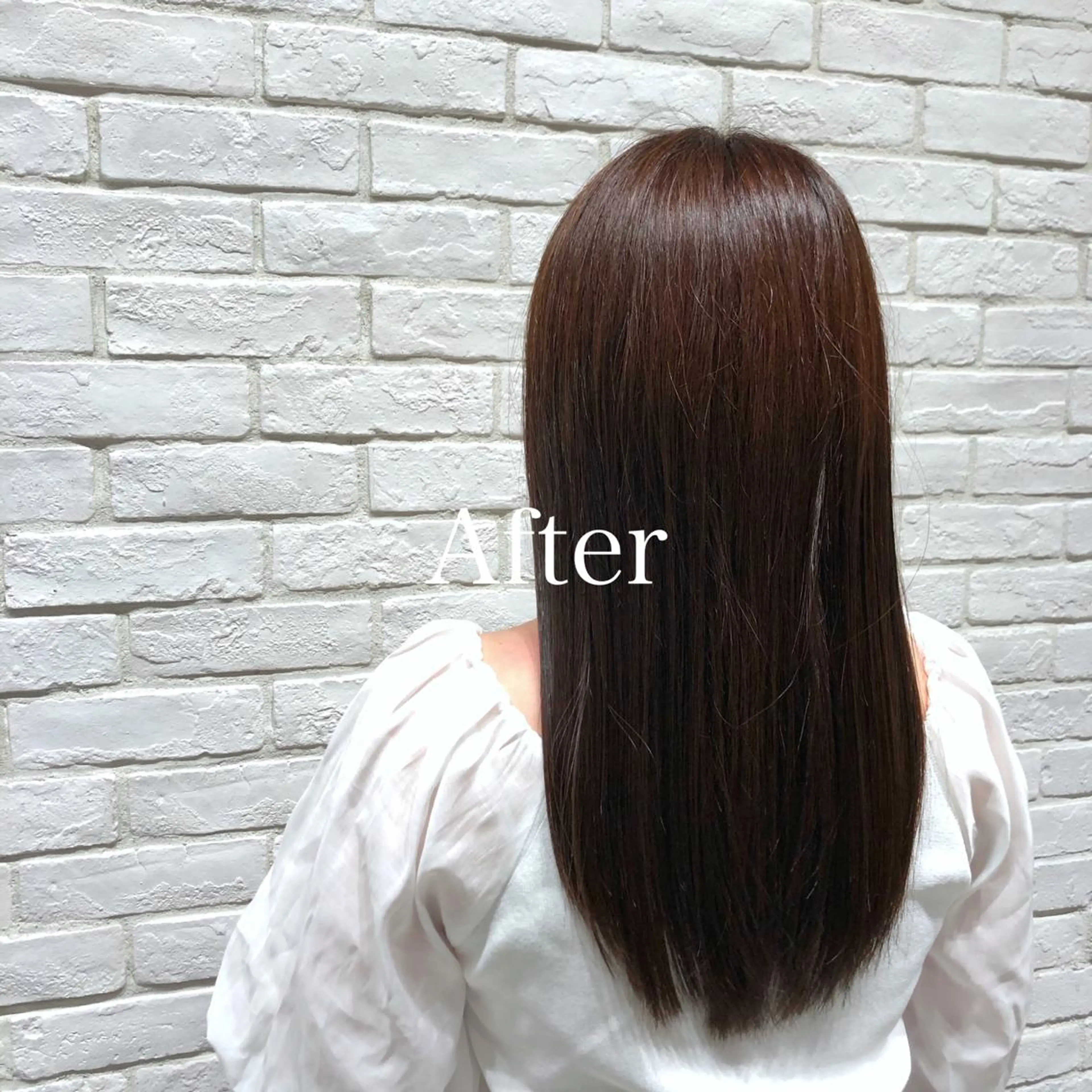 ロング カラー ブラウンカラー チョコレートブラウン レディースヘア💫 加藤たいが🐯のヘアスタイル