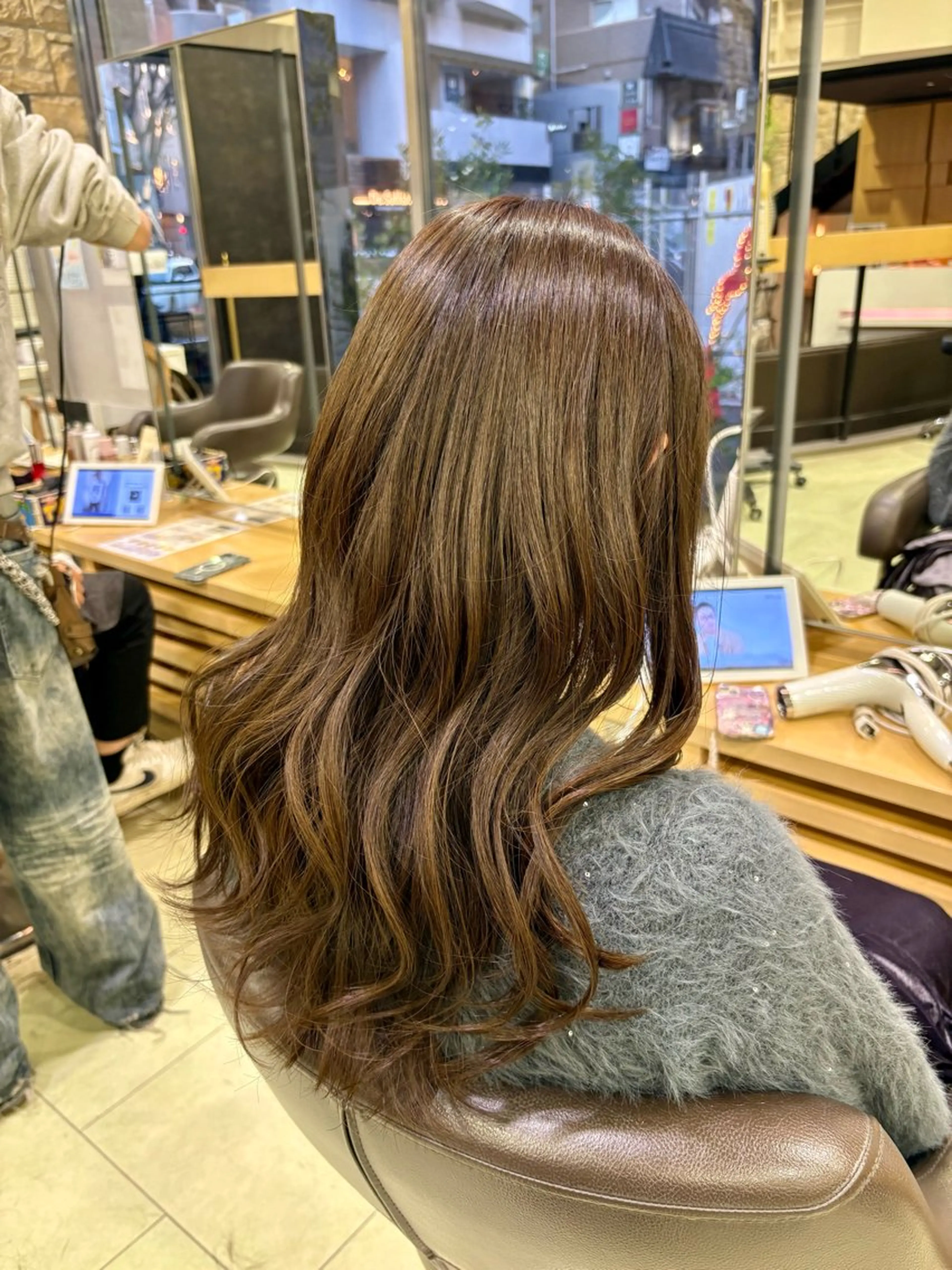 ロング カラー ヘアカラー airi🌺アレンジ /コーンロウ⛓️🖤のヘアスタイル