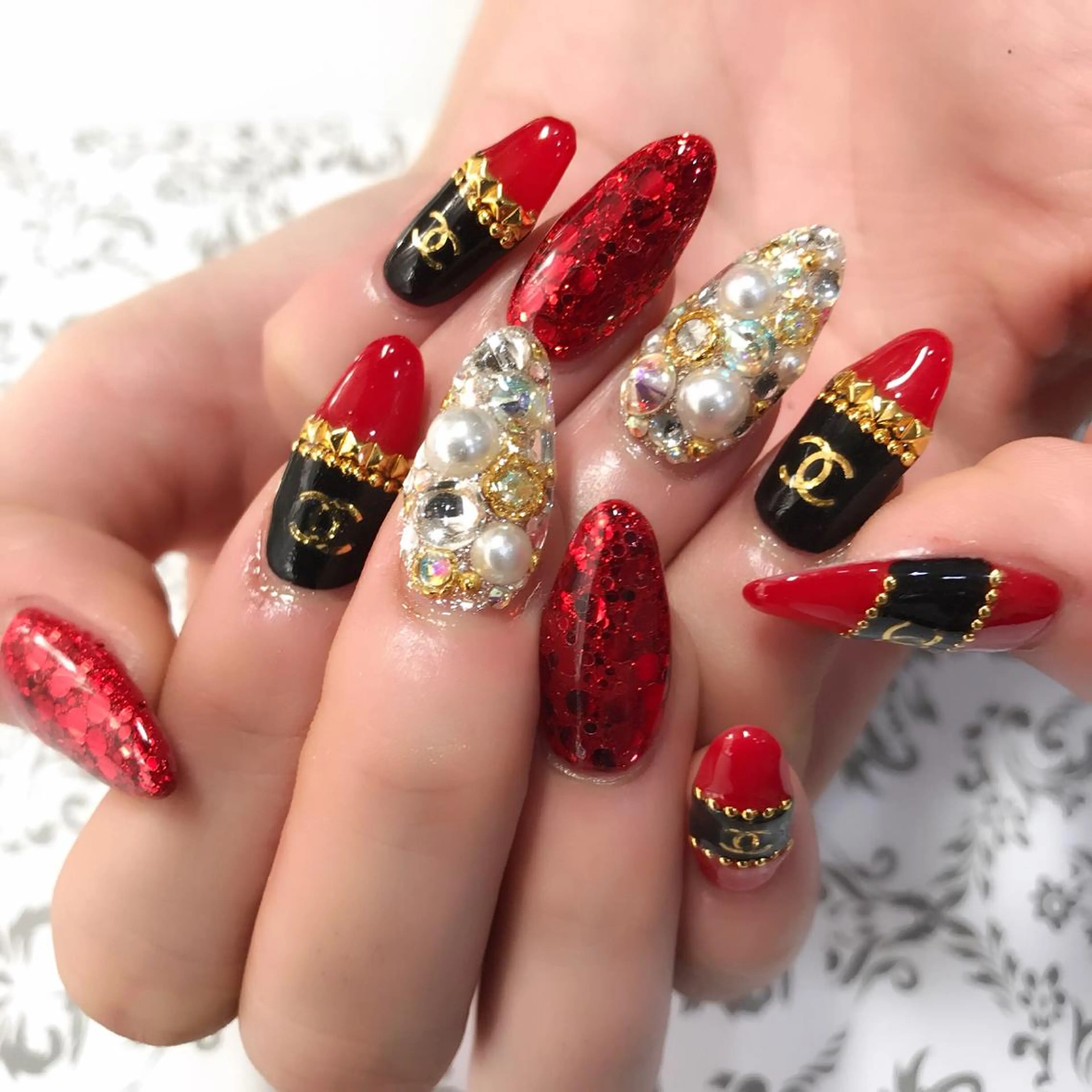 ネイル スカルプネイル 渋谷ビュレネイル Kaoruのネイルデザイン