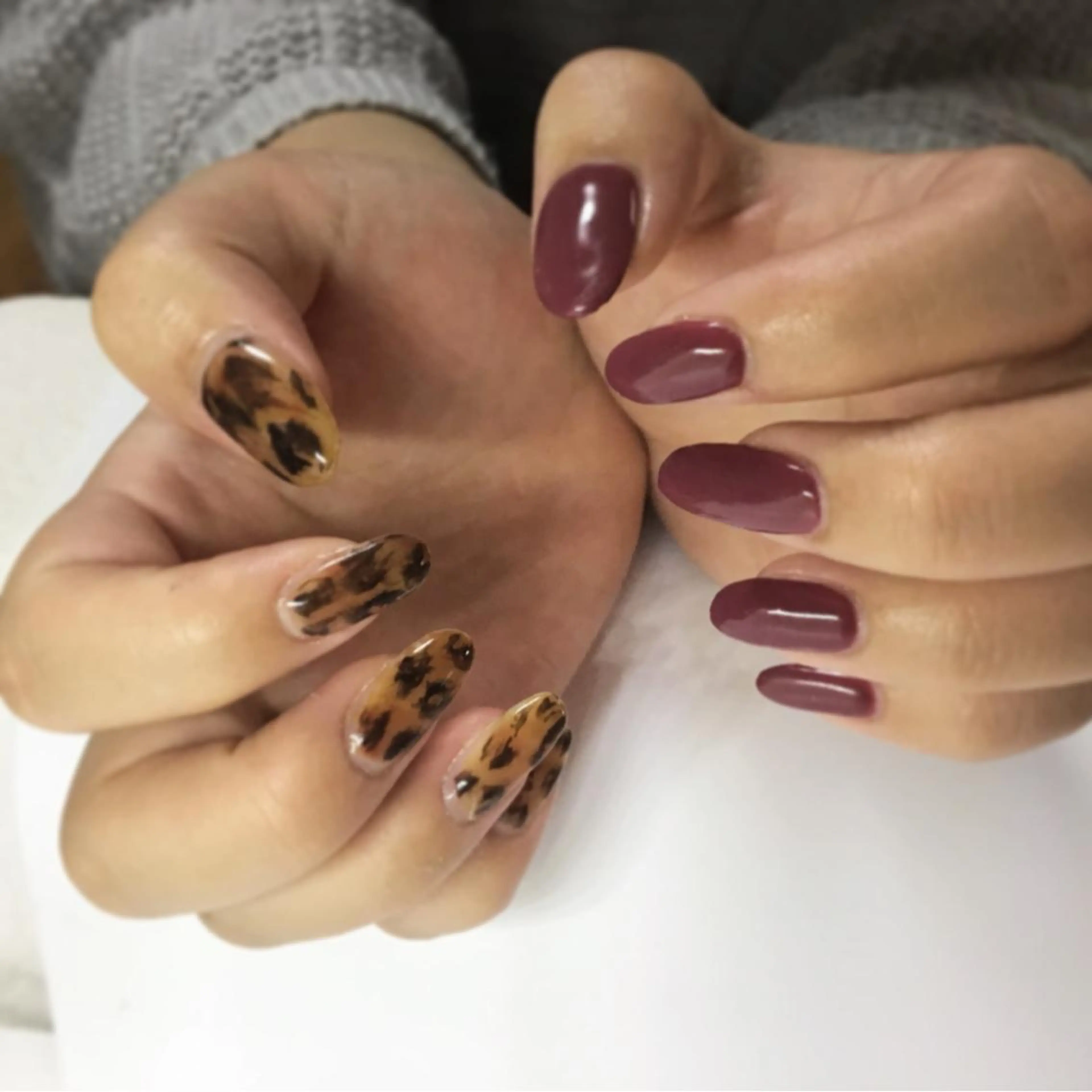 ネイル アニマル柄 gui amichantoco所属・gui amichanのネイルデザイン