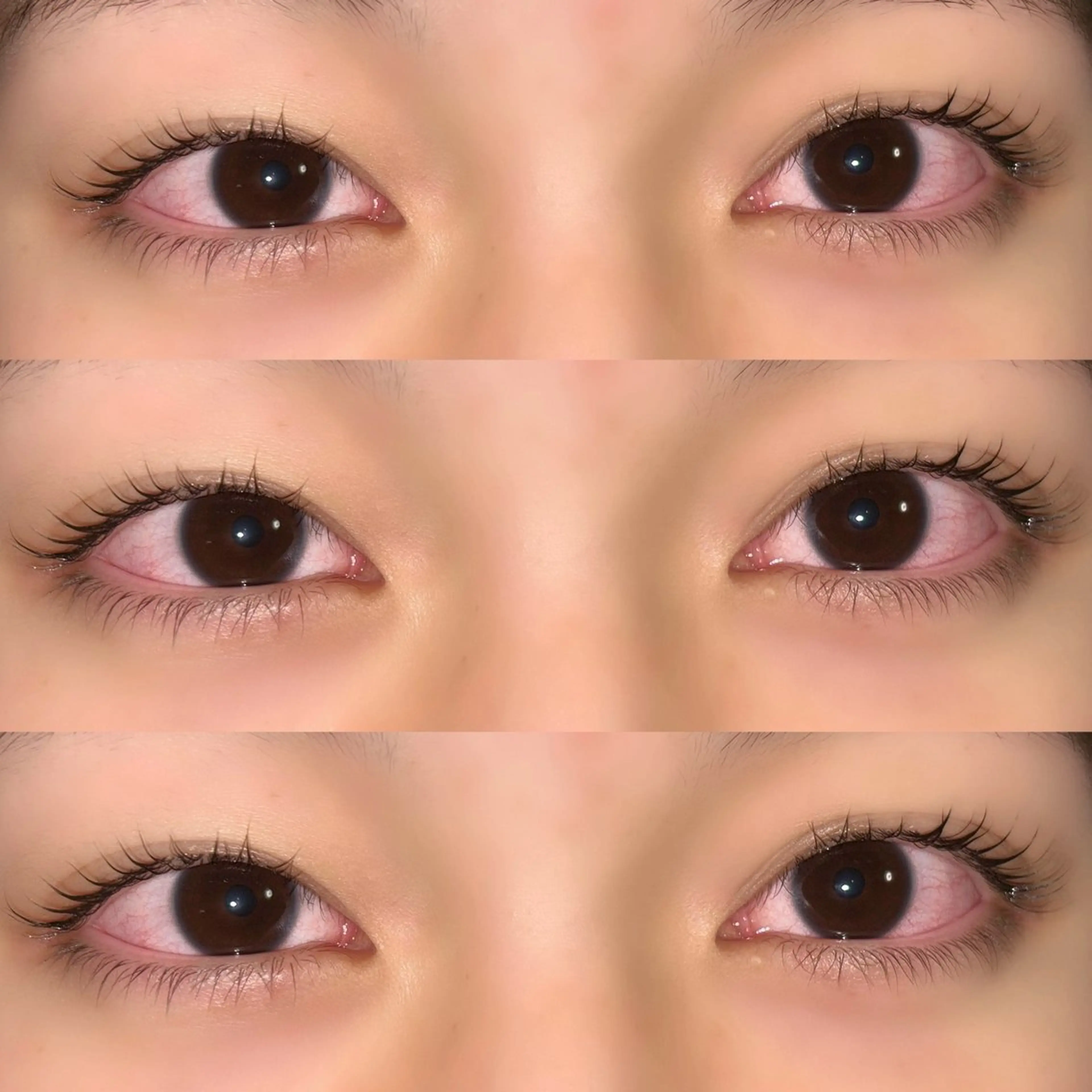 マツエク・マツパ 💜juna💜/高 槻/韓国風のヘアスタイル