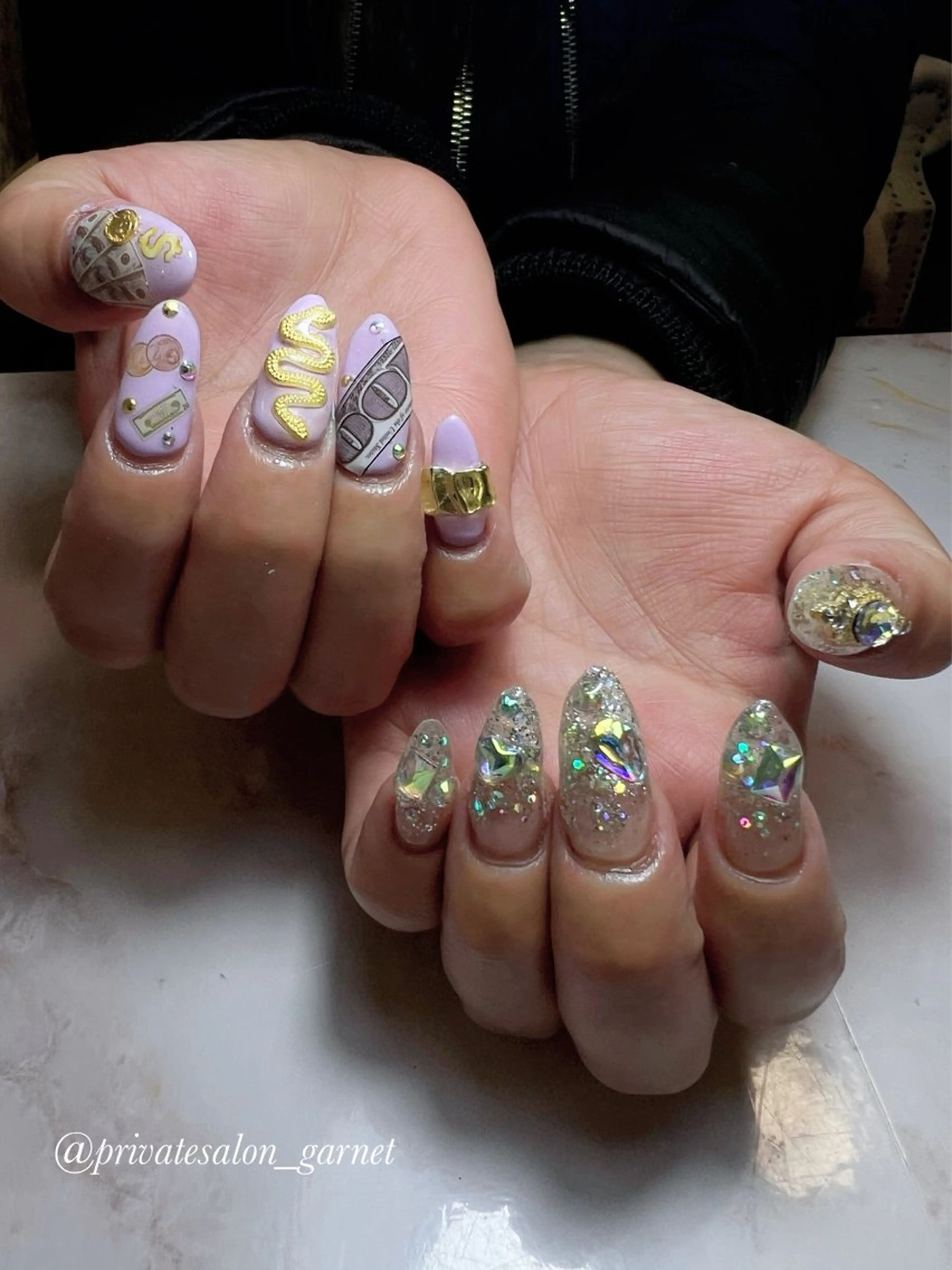 ネイル ハンドネイル Garnet nailのネイルデザイン