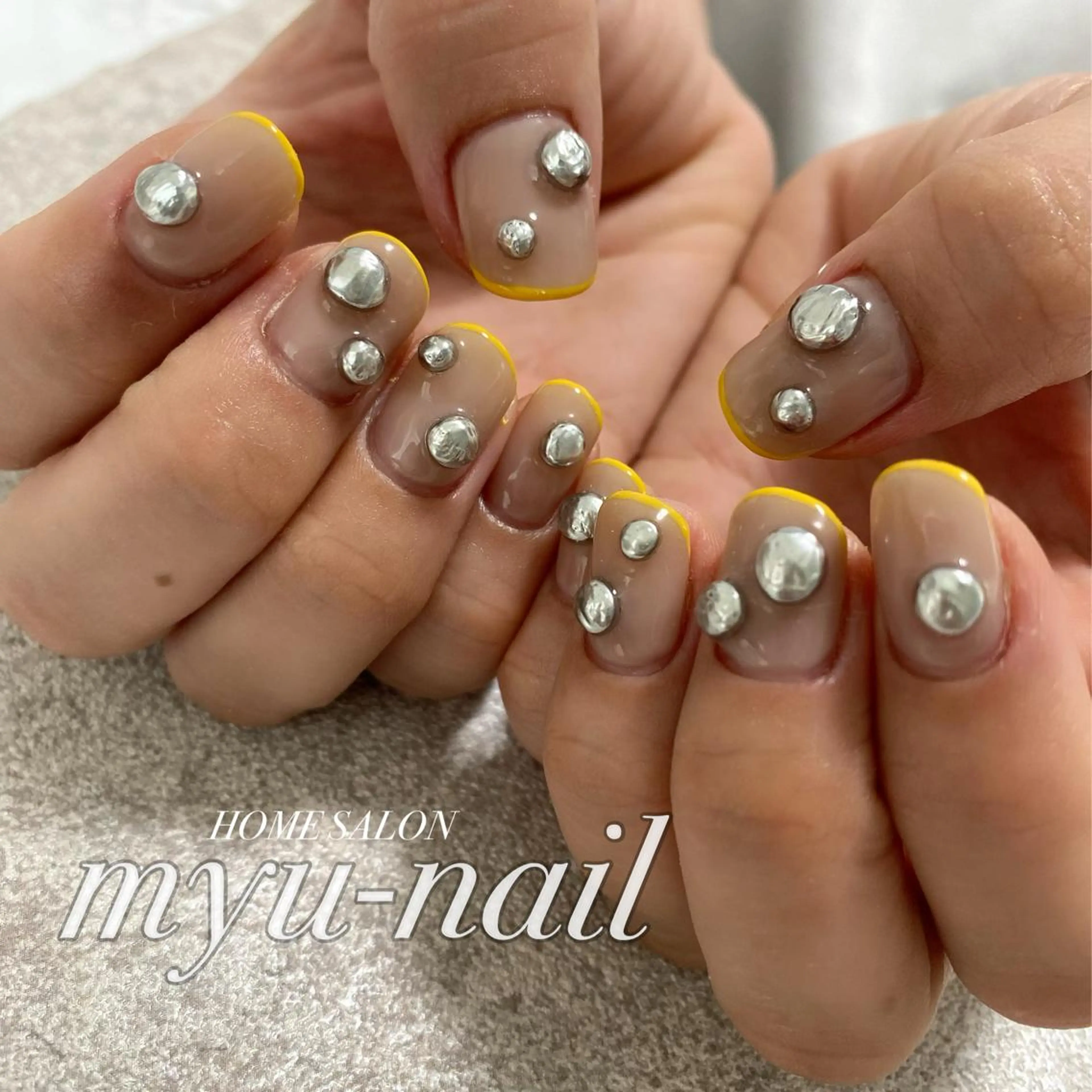 ネイル ホームサロン myu-nailのネイルデザイン