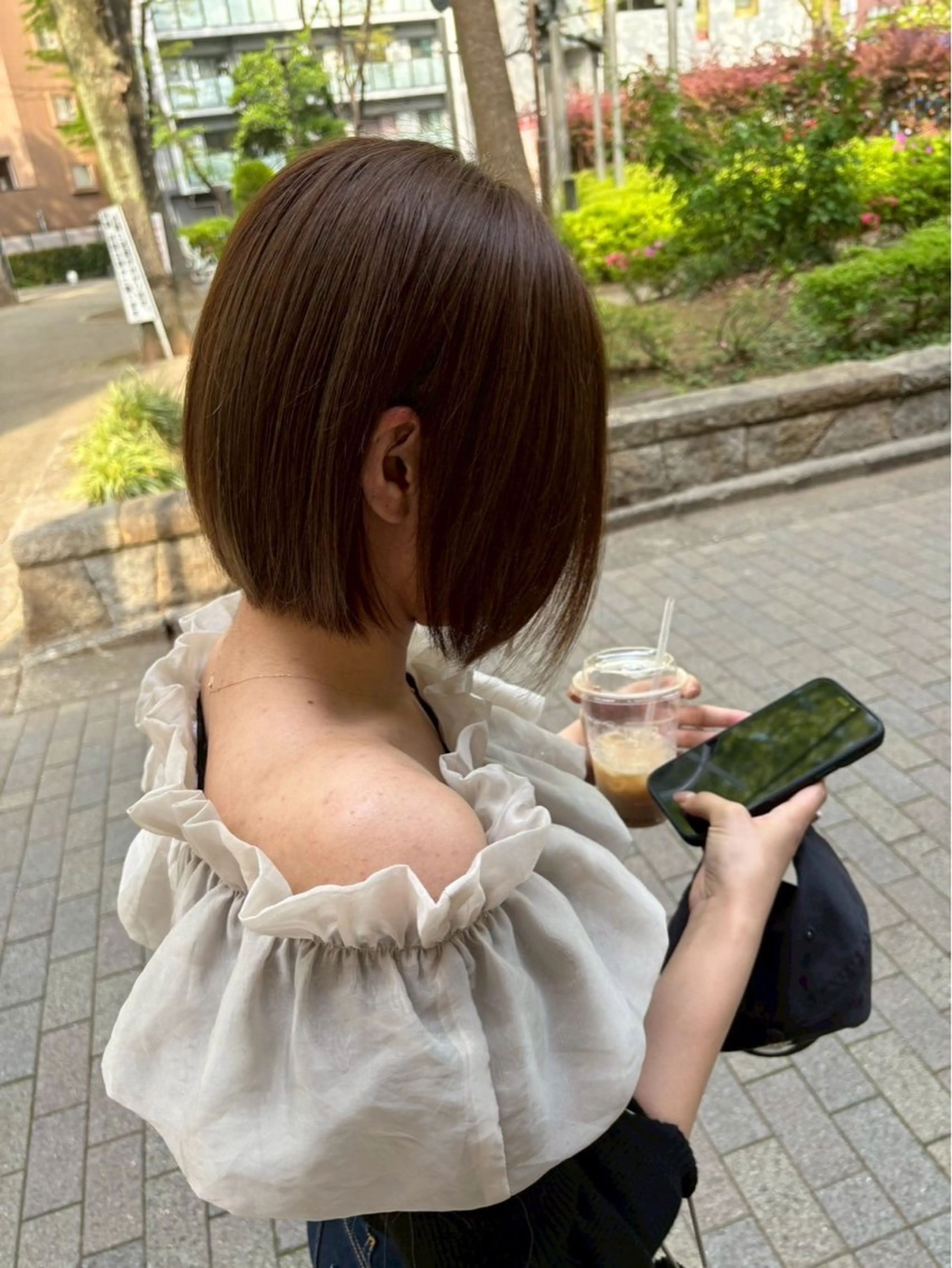 カラー 鈴木 凜のヘアスタイル