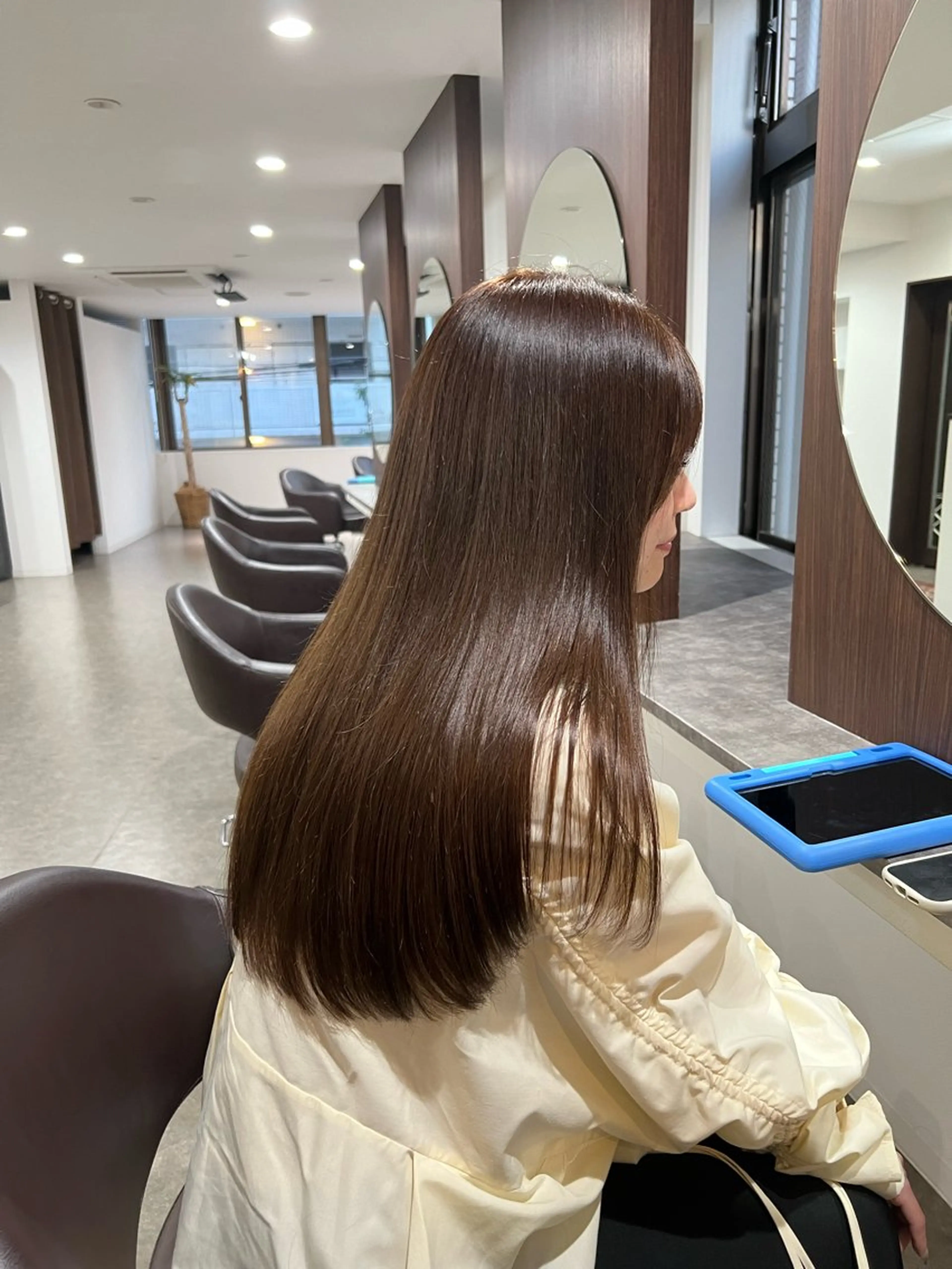 ロング ロング カット トリートメント 艶髪/髪質改善 【熊野隼人】のヘアスタイル