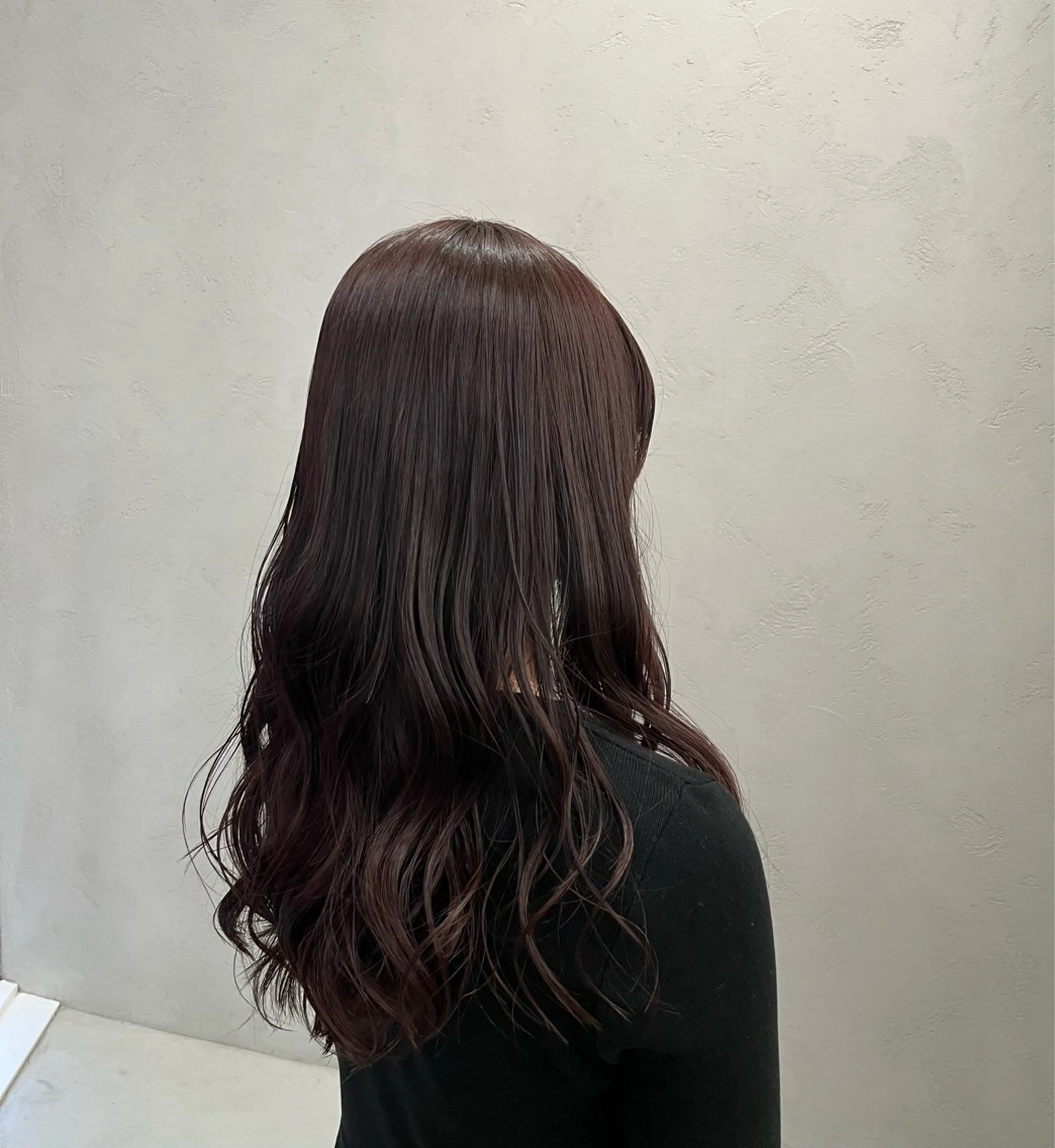 ロング カラー カット ヘアカラー ブリーチなし透明感 カラー✨横山 佳希のヘアスタイル