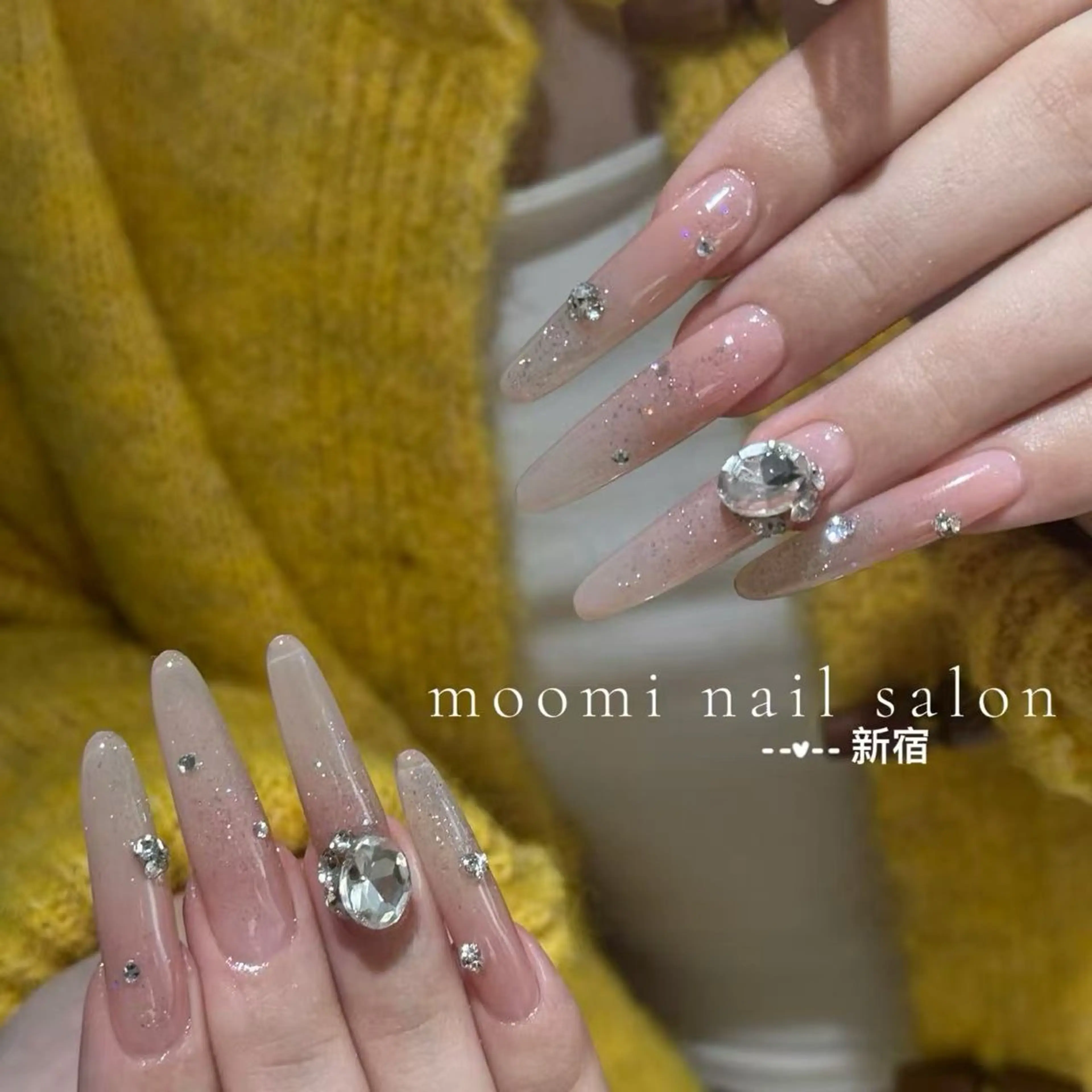 ネイル ハンドネイル Moomi なつのネイルデザイン