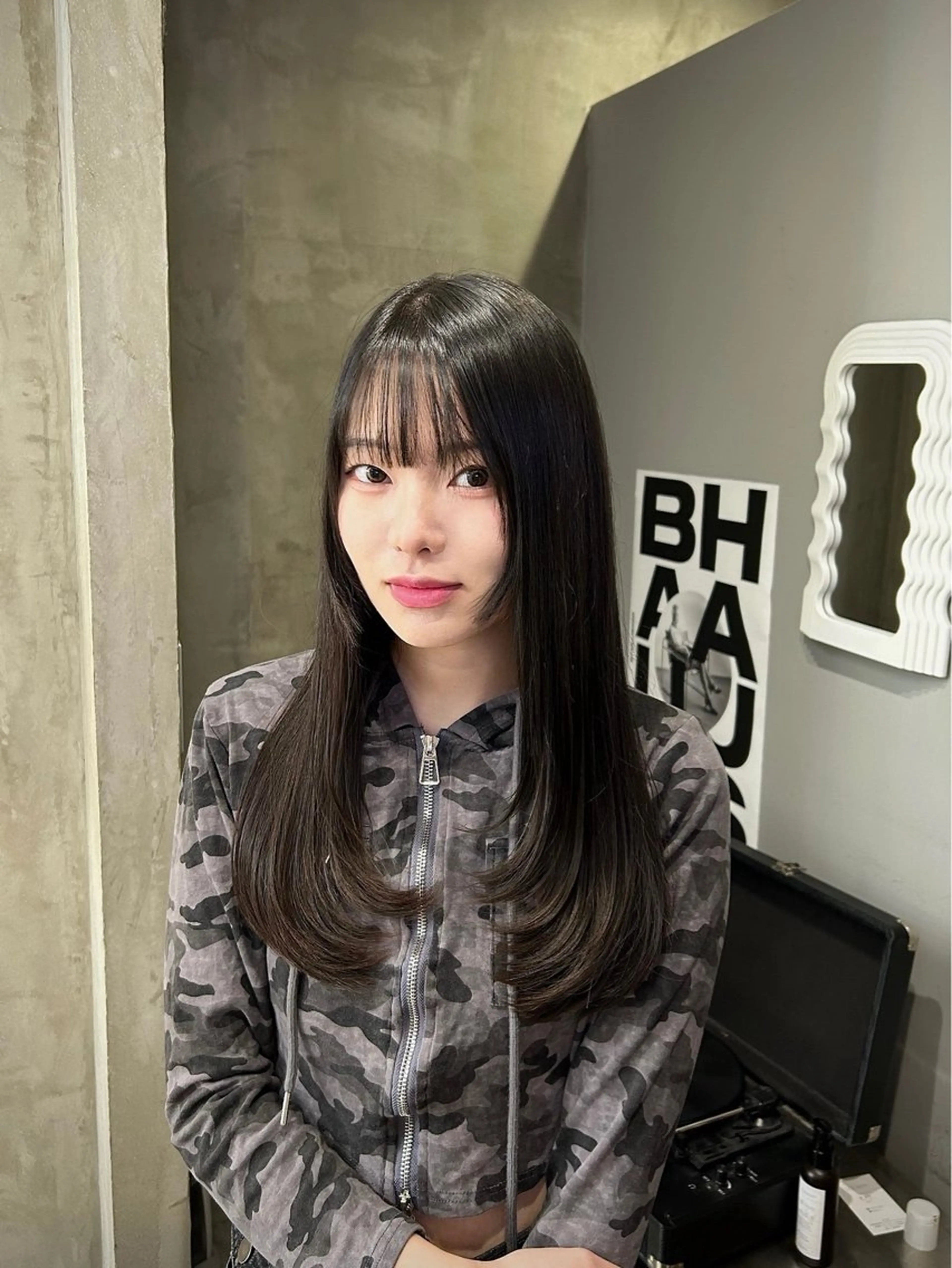 【ご新規様限定クーポン🇰🇷】韓国ヘアカット+ASIA 2step トリートメント¥8500→¥3500の写真