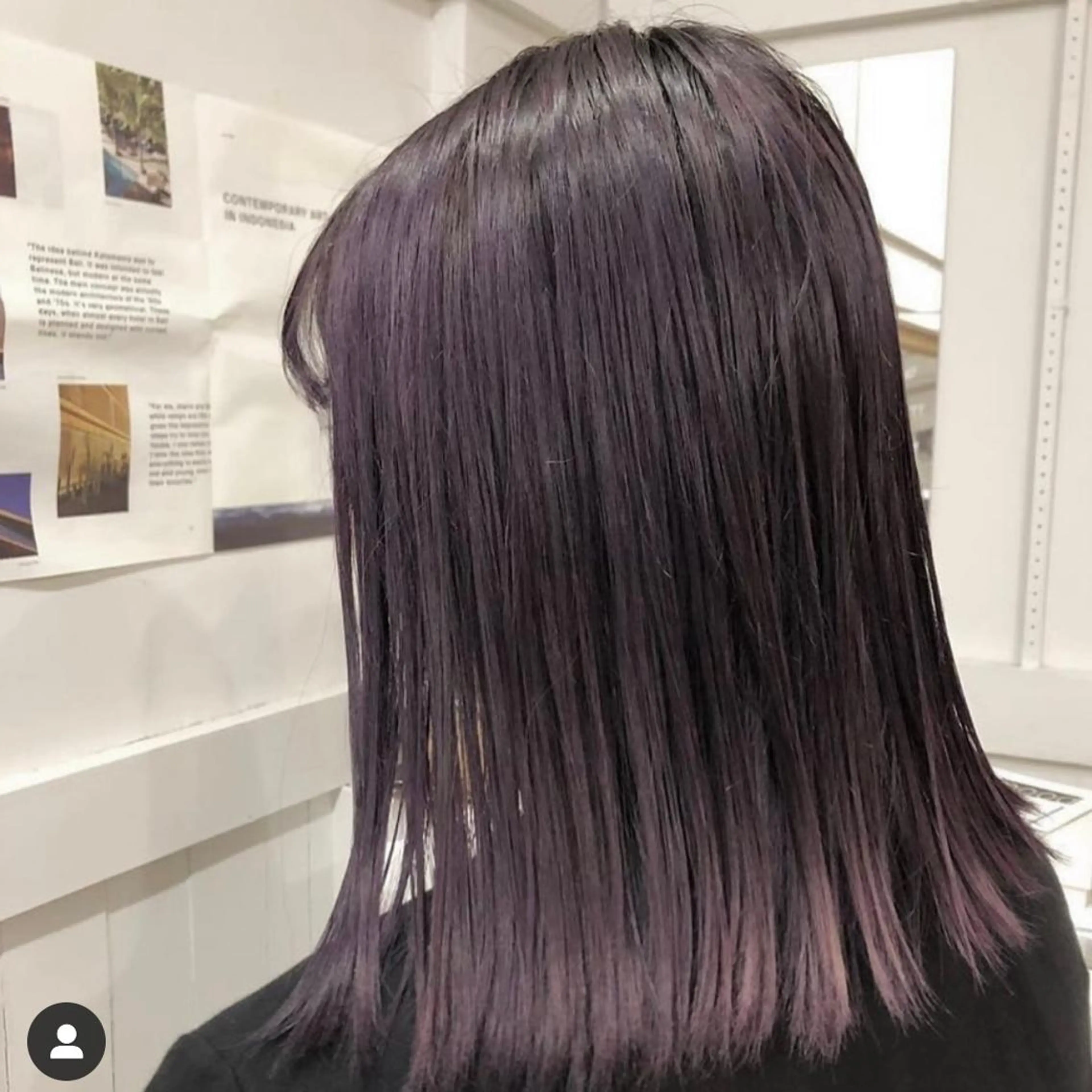 ミディアム INORI /フェイスレイヤーのヘアスタイル