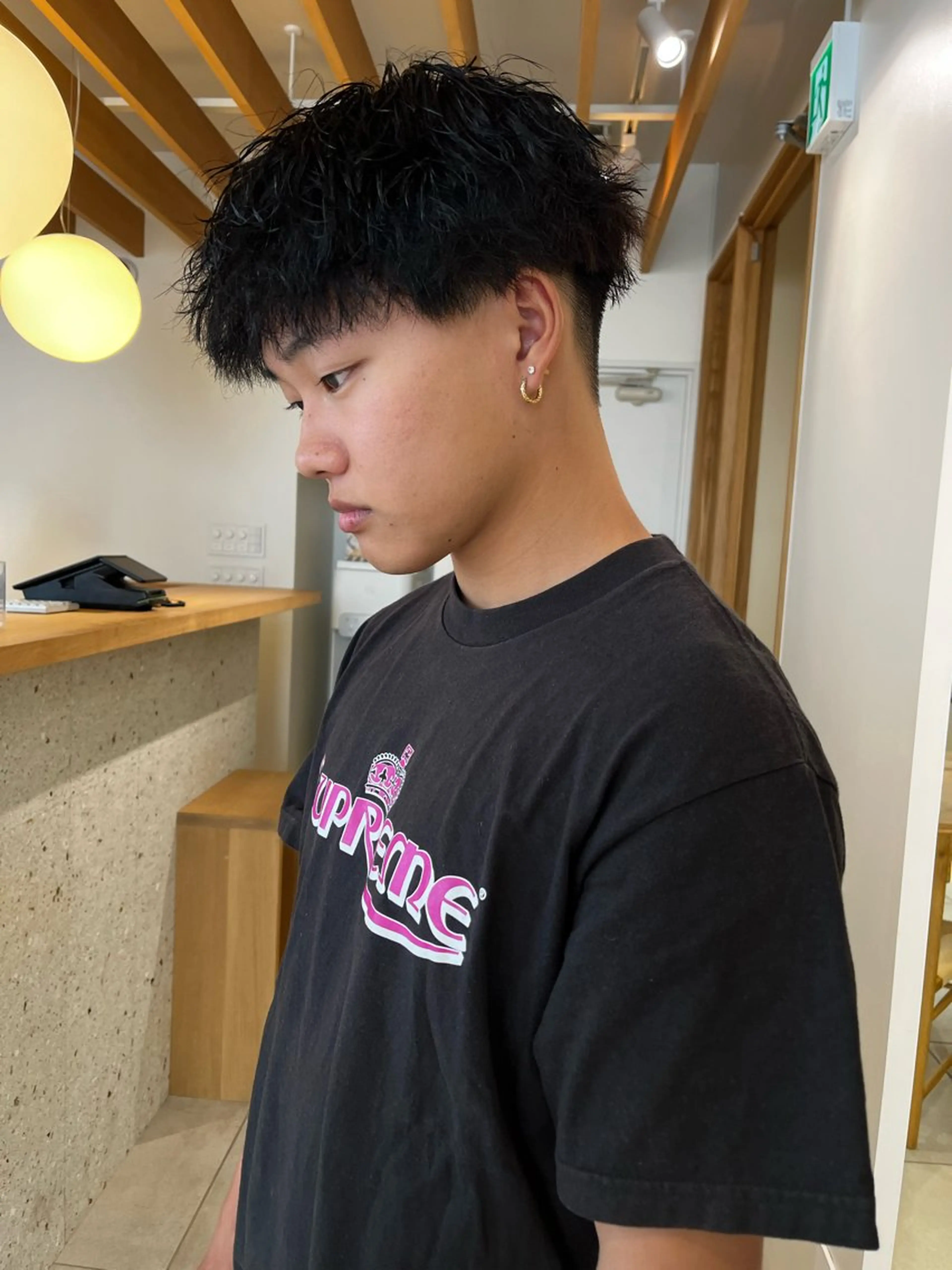 パーマ メンズ フェザーパーマ メンズパーマ アイブロウリフト/ 髪質改善カラー/みわの眉毛・アイブロウイメージ