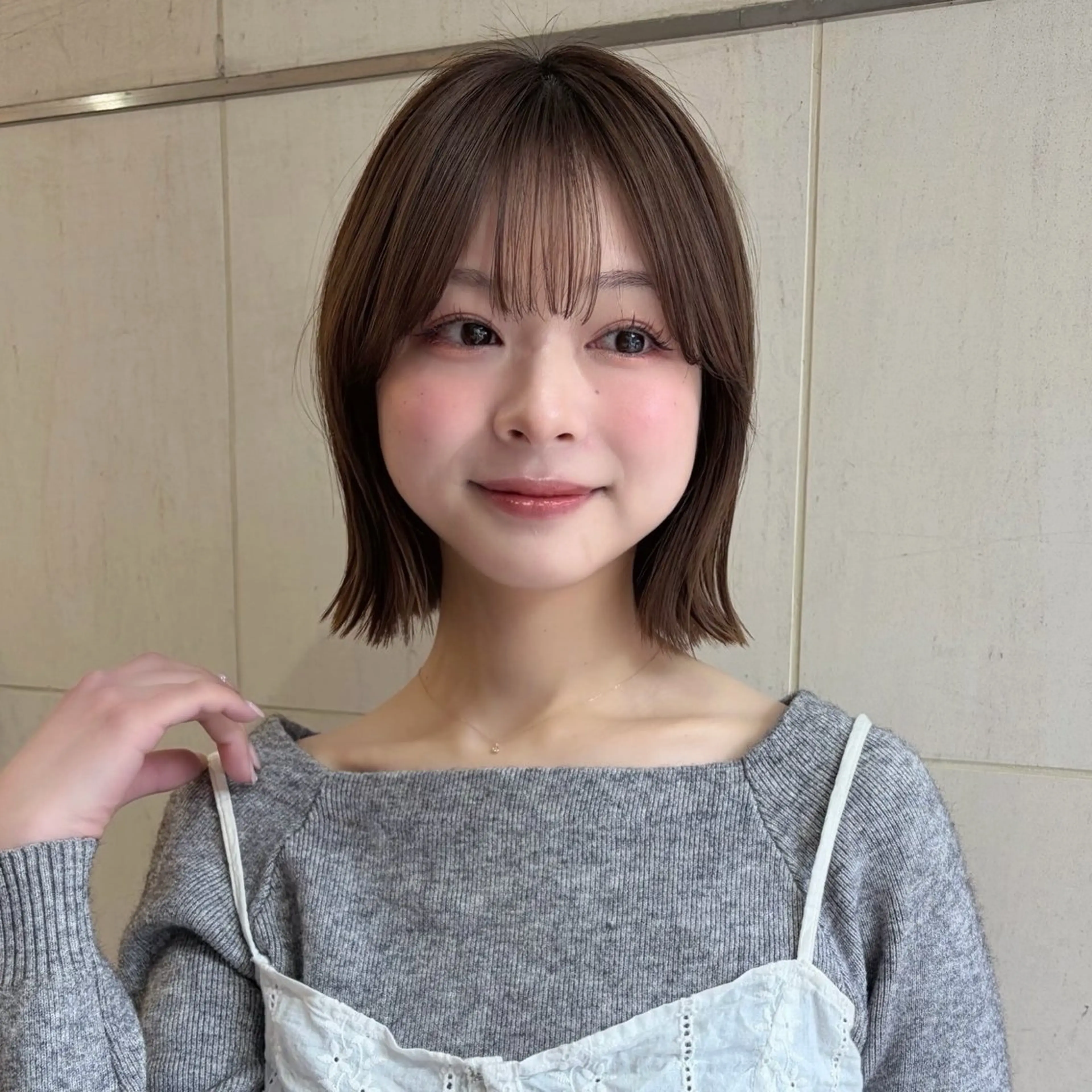 ショート ヘアカラー トリートメント 🌸透明感/レイヤー / 栗林 彩🌸のヘアスタイル