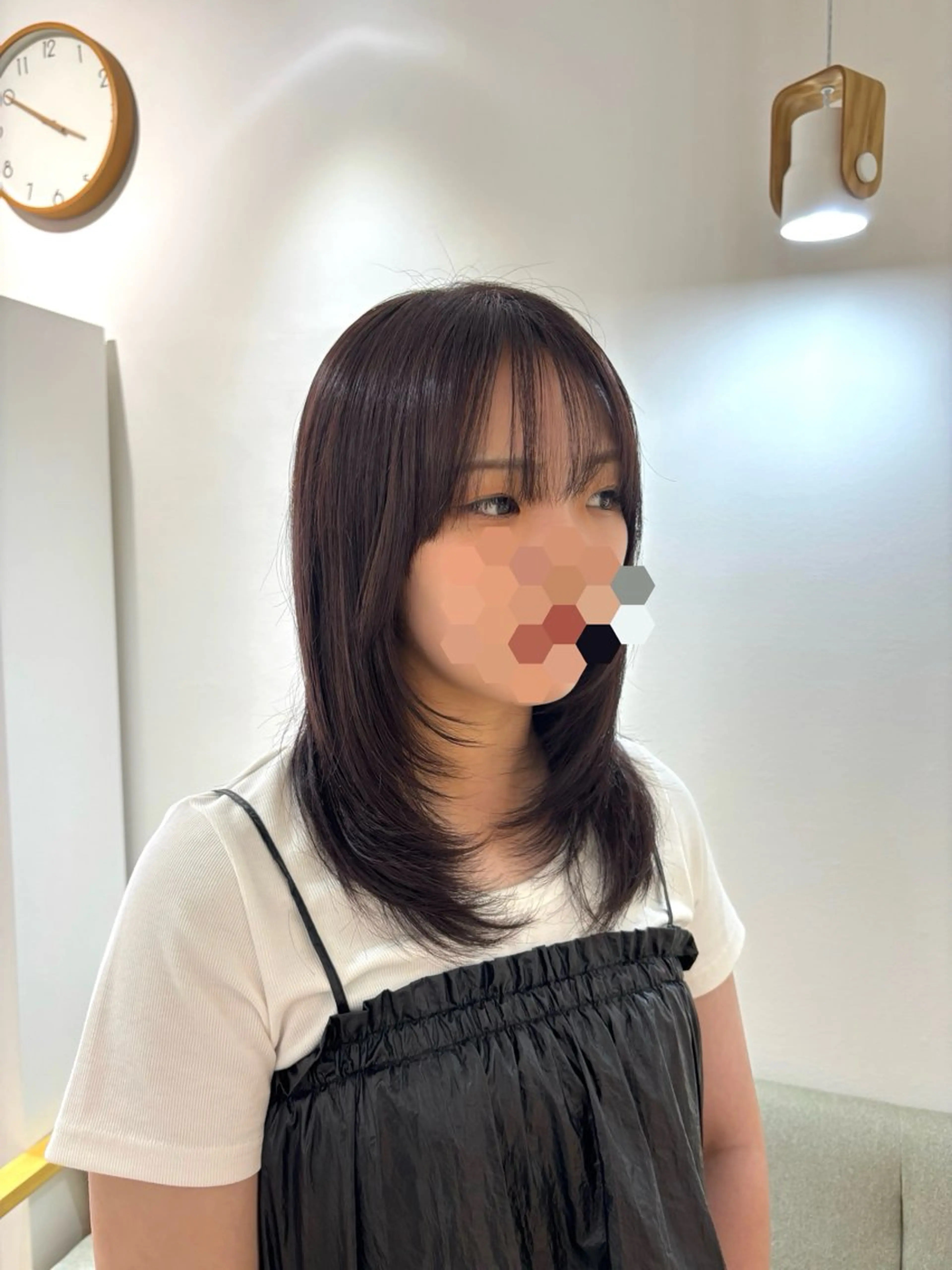 ミディアム scena(シーナ)所属・『大西　陸』 透明感color🔆のヘアスタイル