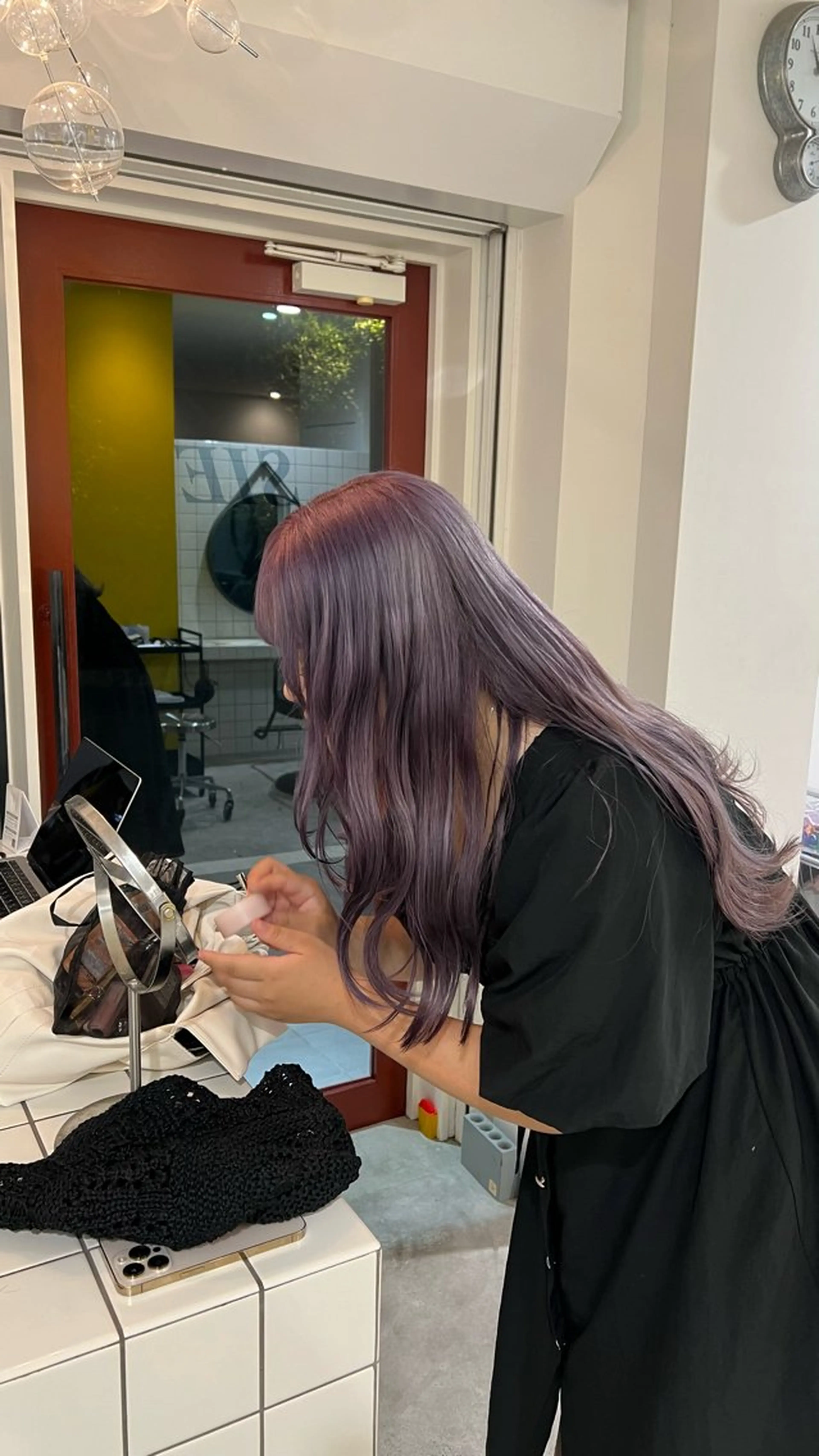 ロング 室屋 鈴音のヘアスタイル