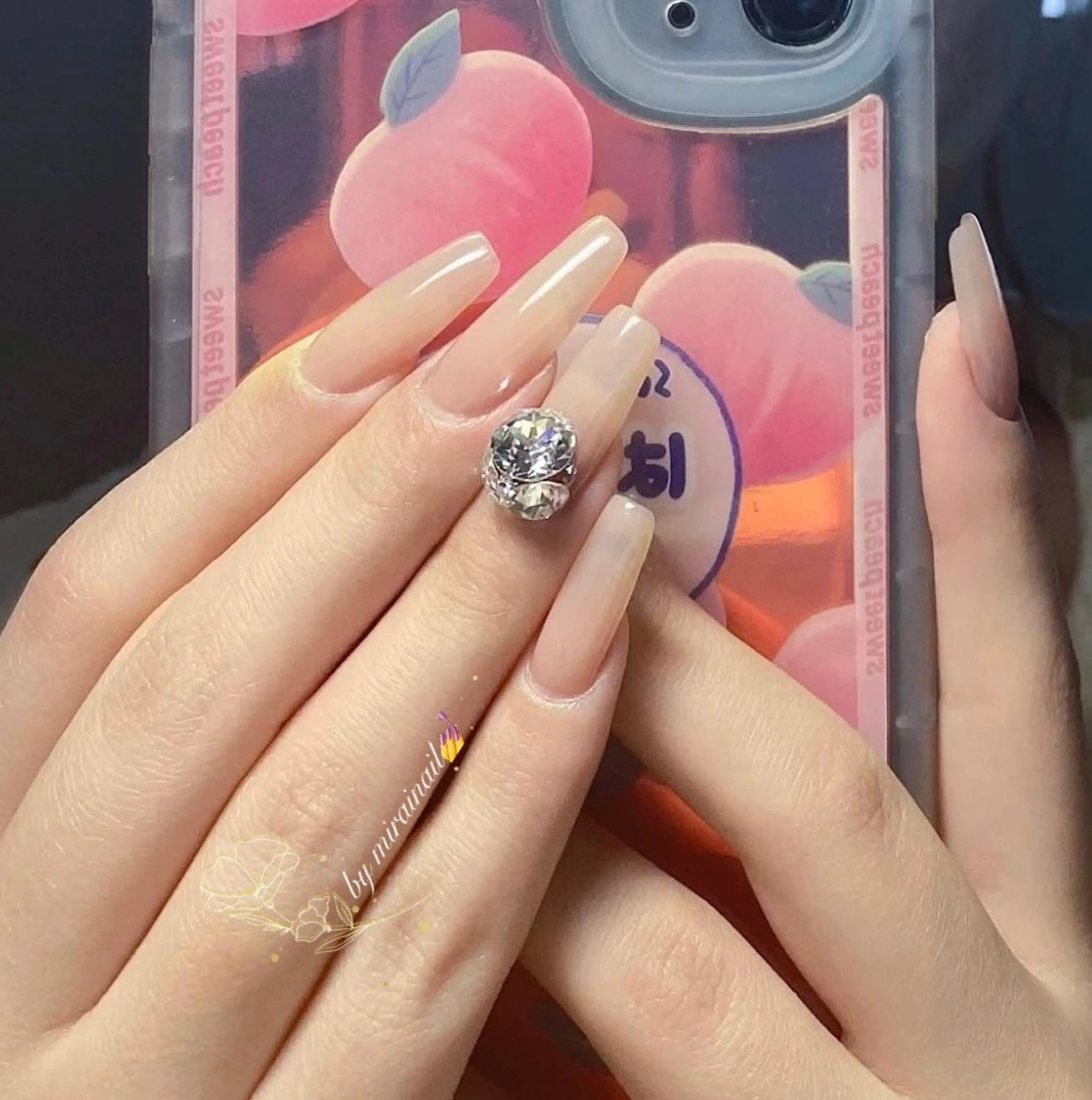 ネイル ラメ(グリッター) ラメグラデーション ネイルサロン 9Carats神田のネイルデザイン