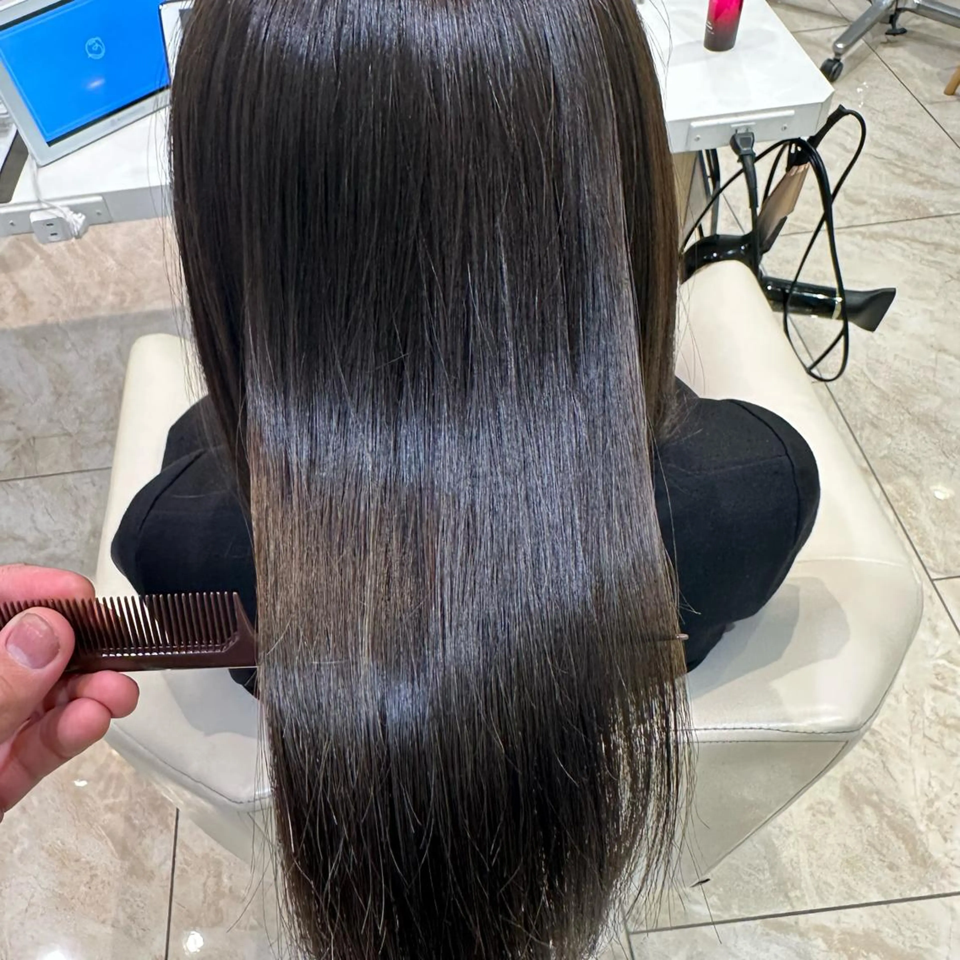 ロング カラー 波巻パーマ/毛流れ パーマ☘️りゅうせいのヘアスタイル