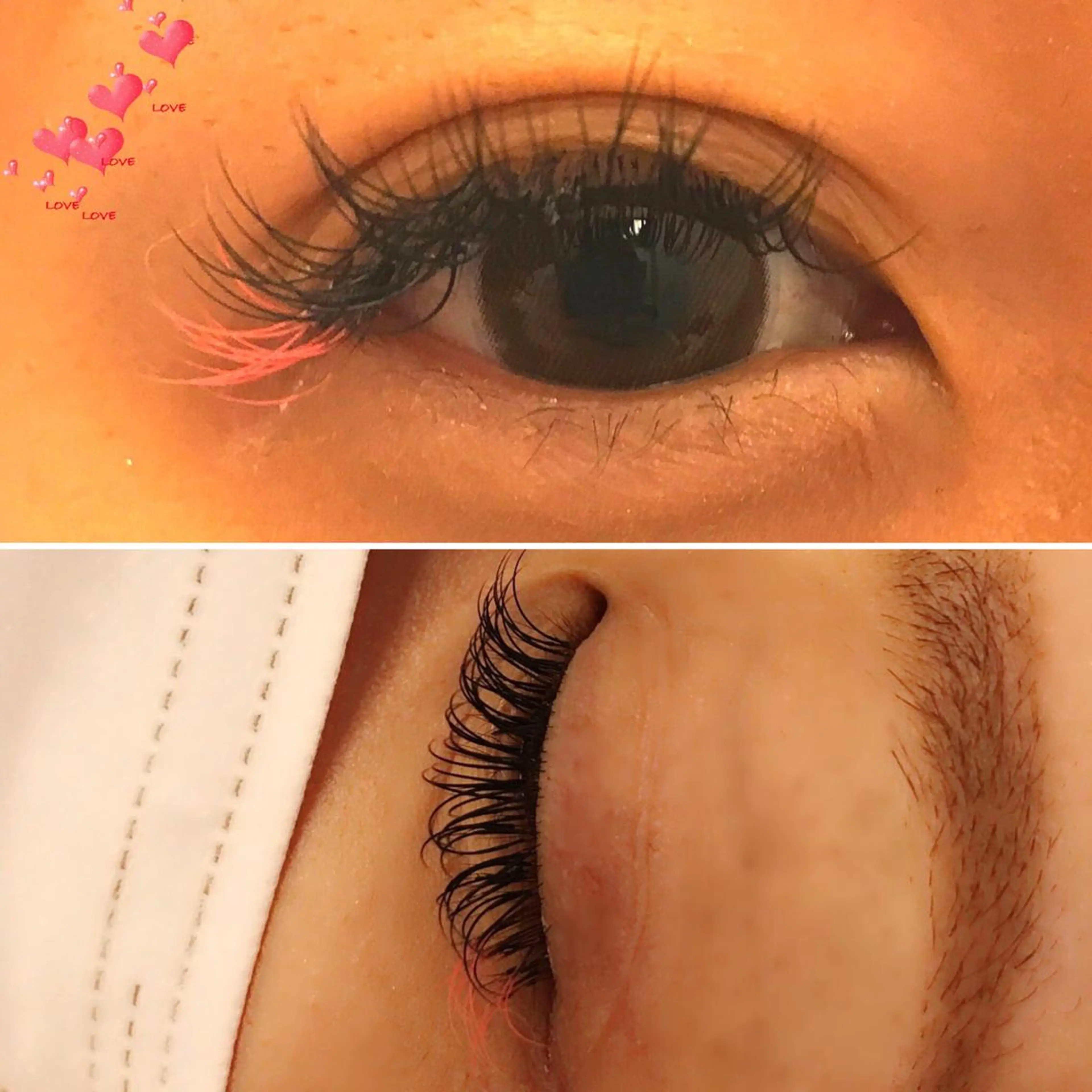 マツエク・マツパ カラーマツエク 大久保 あゆみ✯Tina✯のマツエク・マツパデザイン